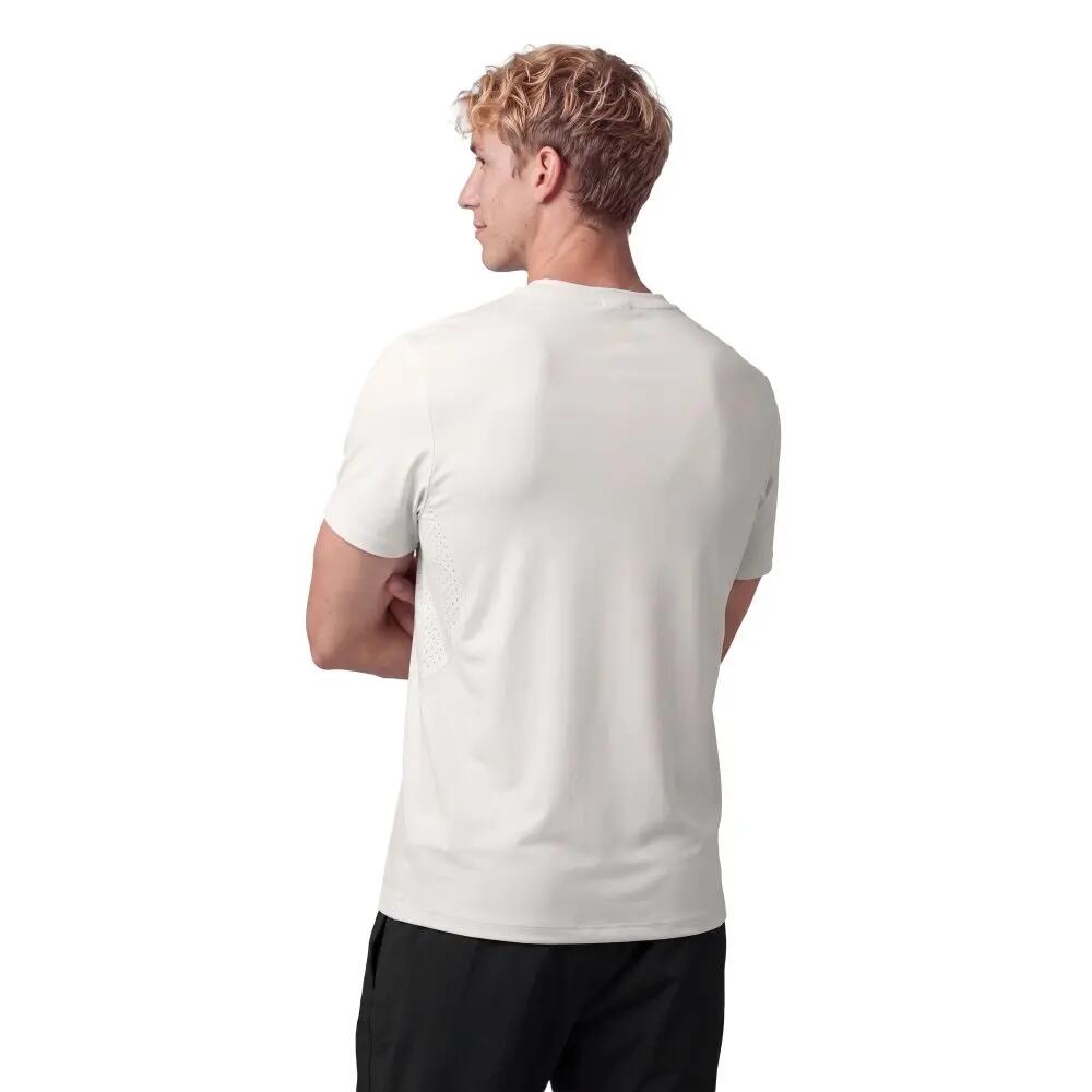 T-shirt técnica de treino de manga curta para homem Loys Gray Cinzento 2/8