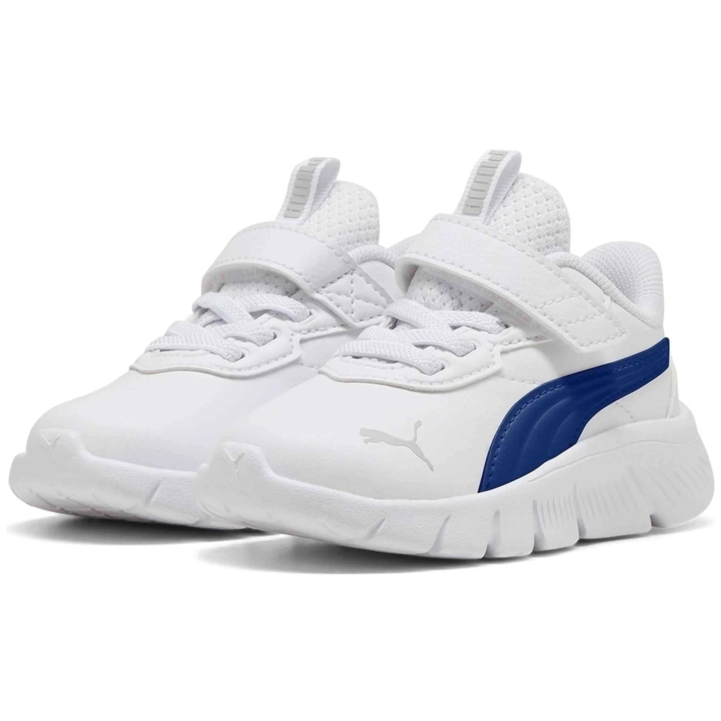 Sapatilhas Puma modelo Flexfocus Modern SL AC+ Inf "White- para crianças unissex 2/4