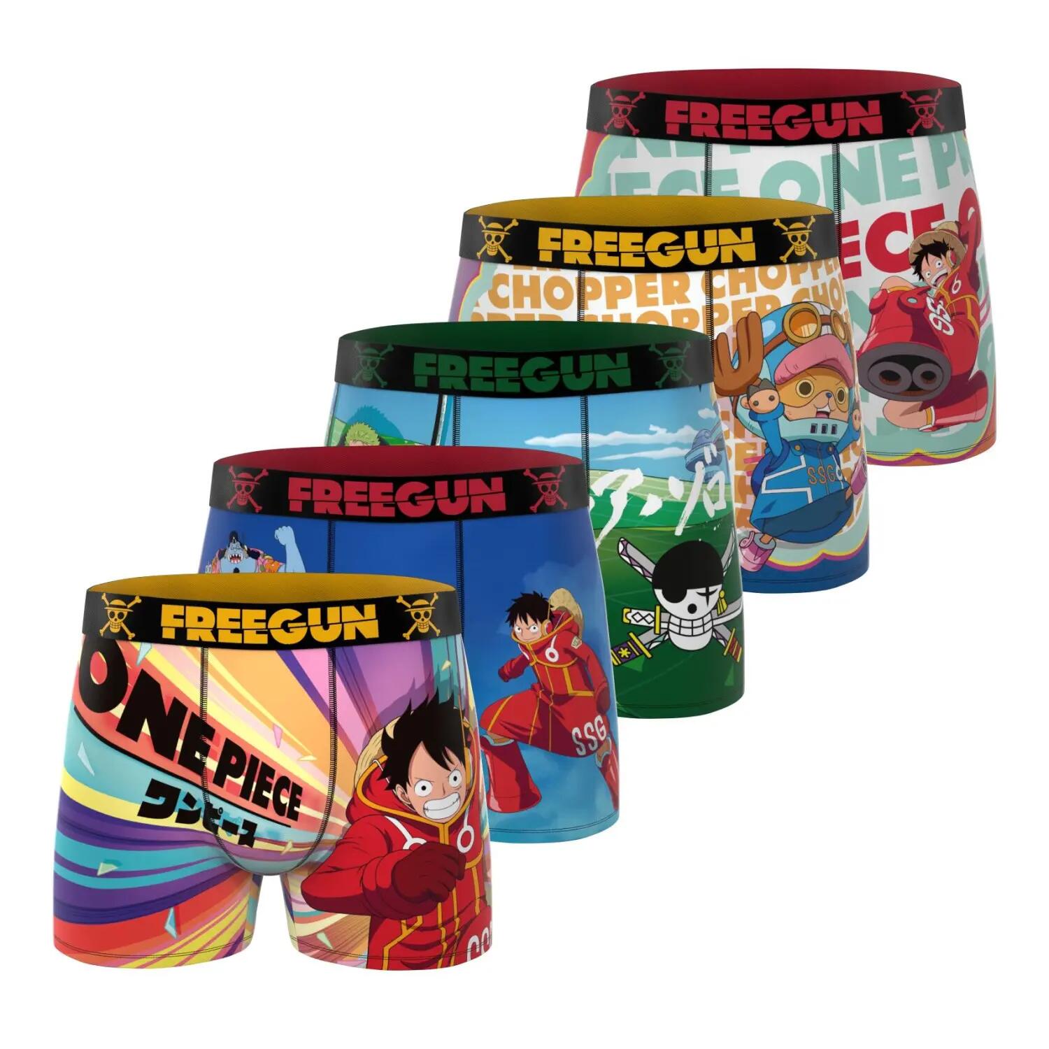 Lot de 5 boxers junior One Piece 1/5