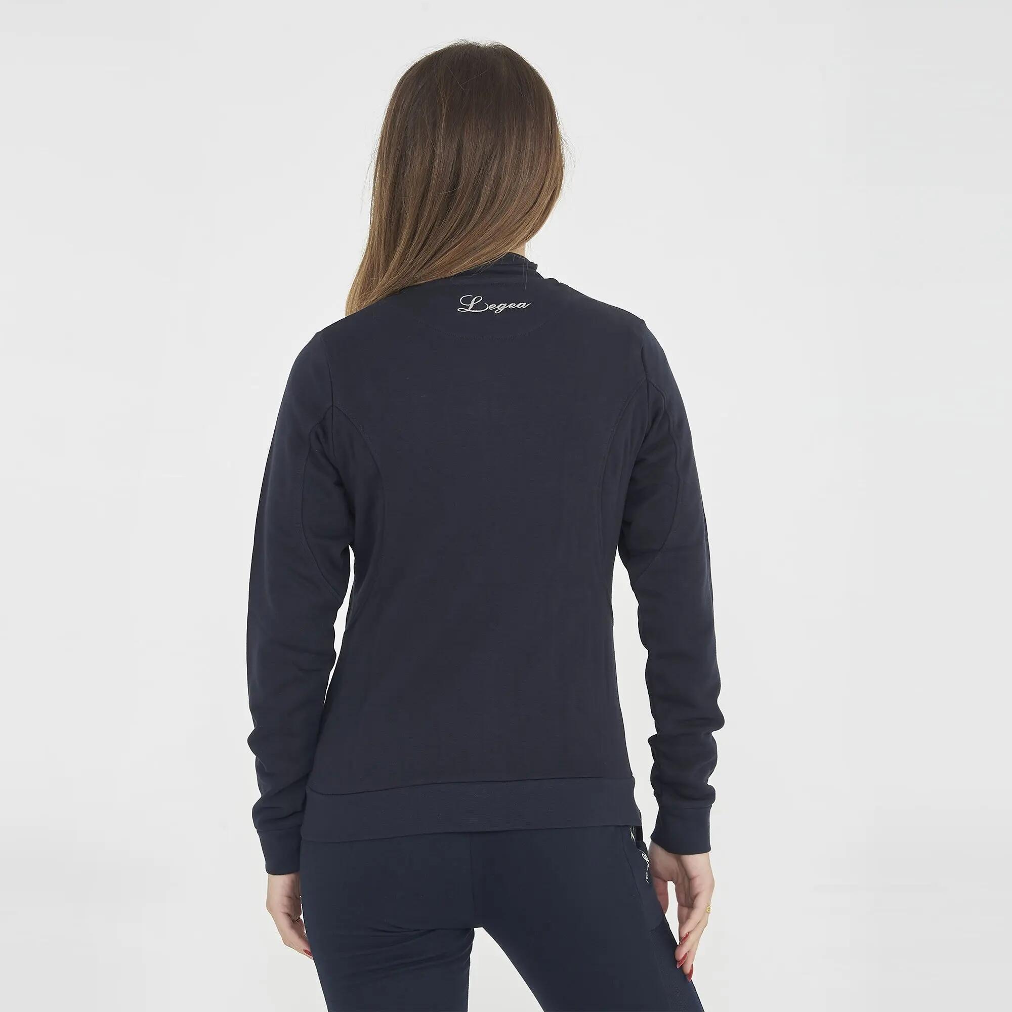 Set sweater en legging dames Karida + Levery Marineblauw 4/8