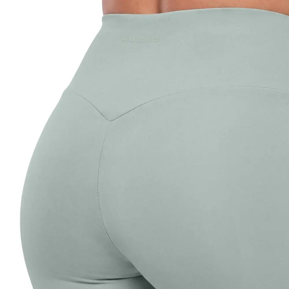 Legging de sport taille haute femme Garnier HW-W Green Vert 5/7