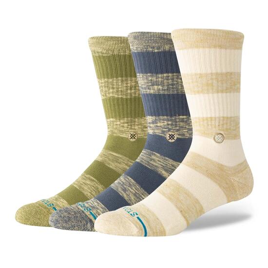 Socken Unisex 3er Pack Bequem sitzend-Portland 3 Pack Crew Socks