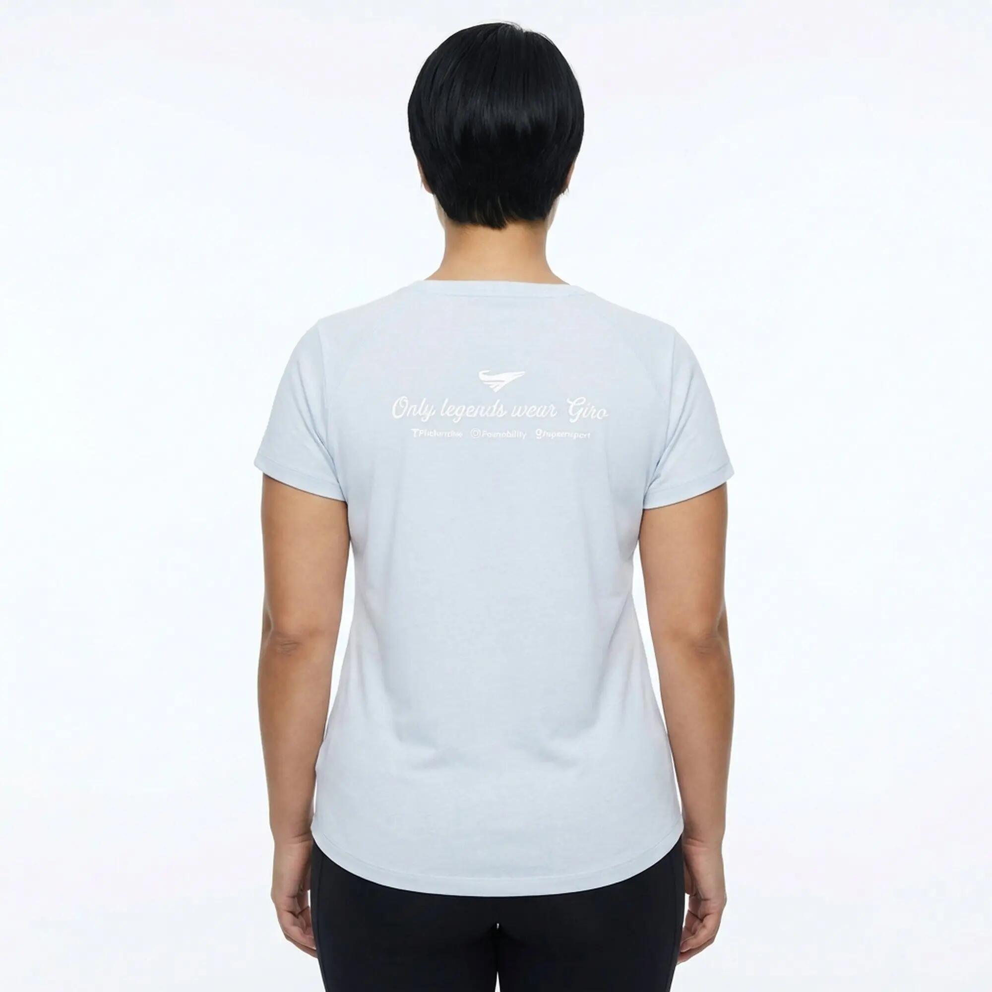Completo t-shirt e leggings donna Cillene + Levery Bianco / Nero 4/8