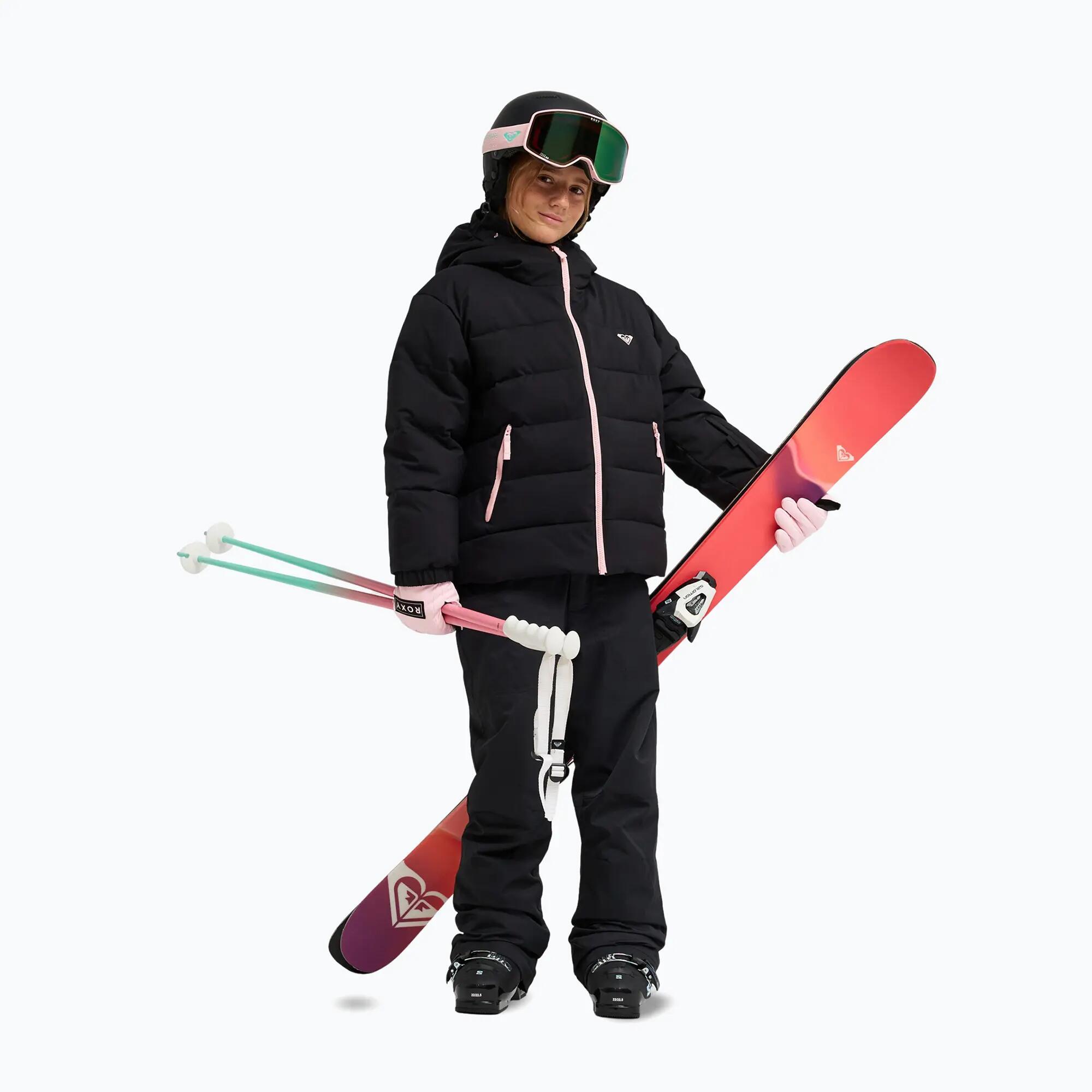 Kurtka snowboardowa dziecięca ROXY Snowyhill Puffy 2/7