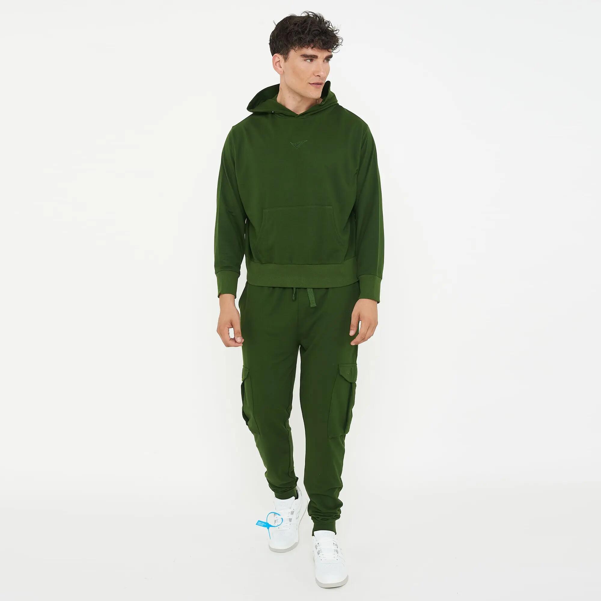 Chándal hombre F Boxy + F Balloon Verde militar / Azul marino 6/8