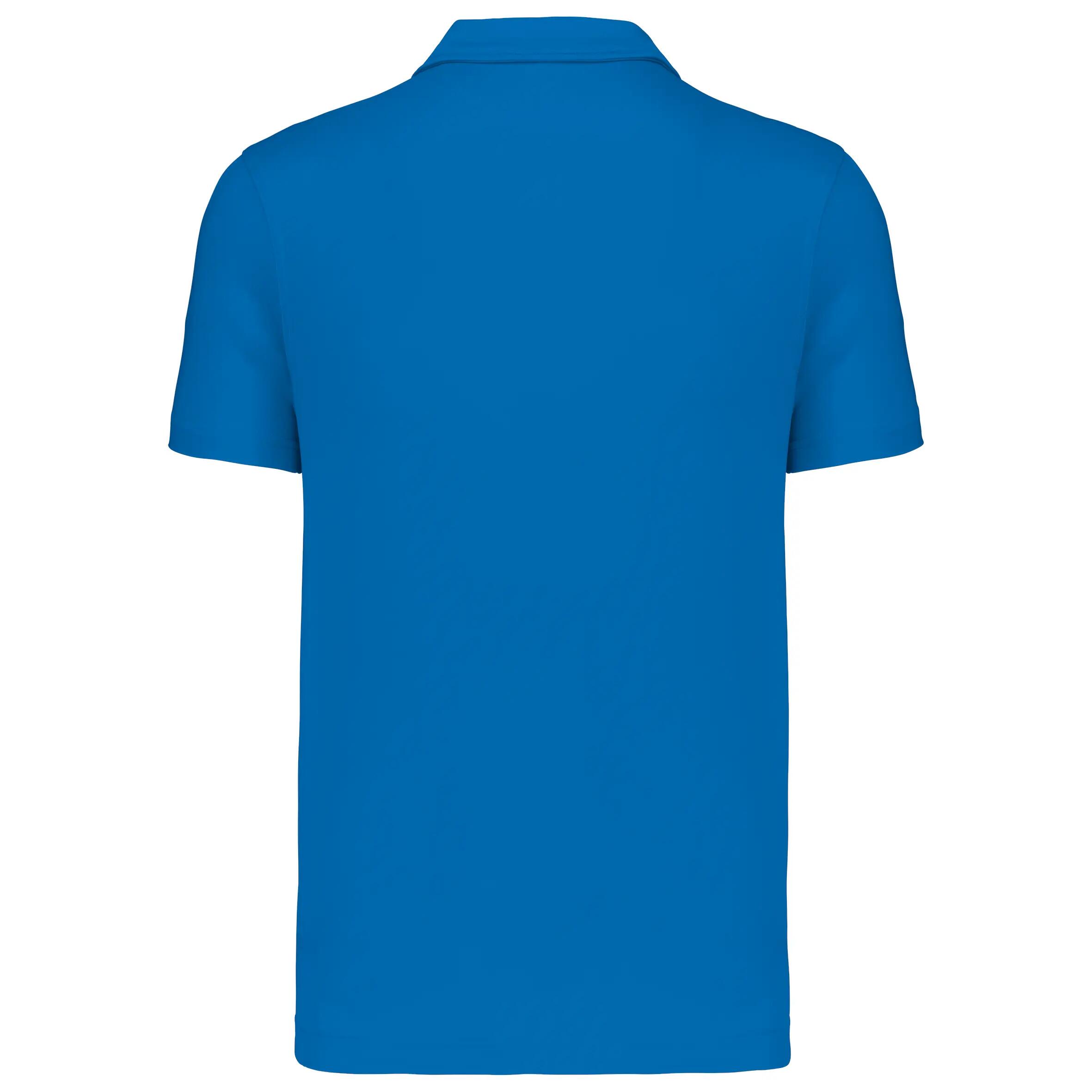 Polo sport manches courtes - Aqua Blue - L 3/3