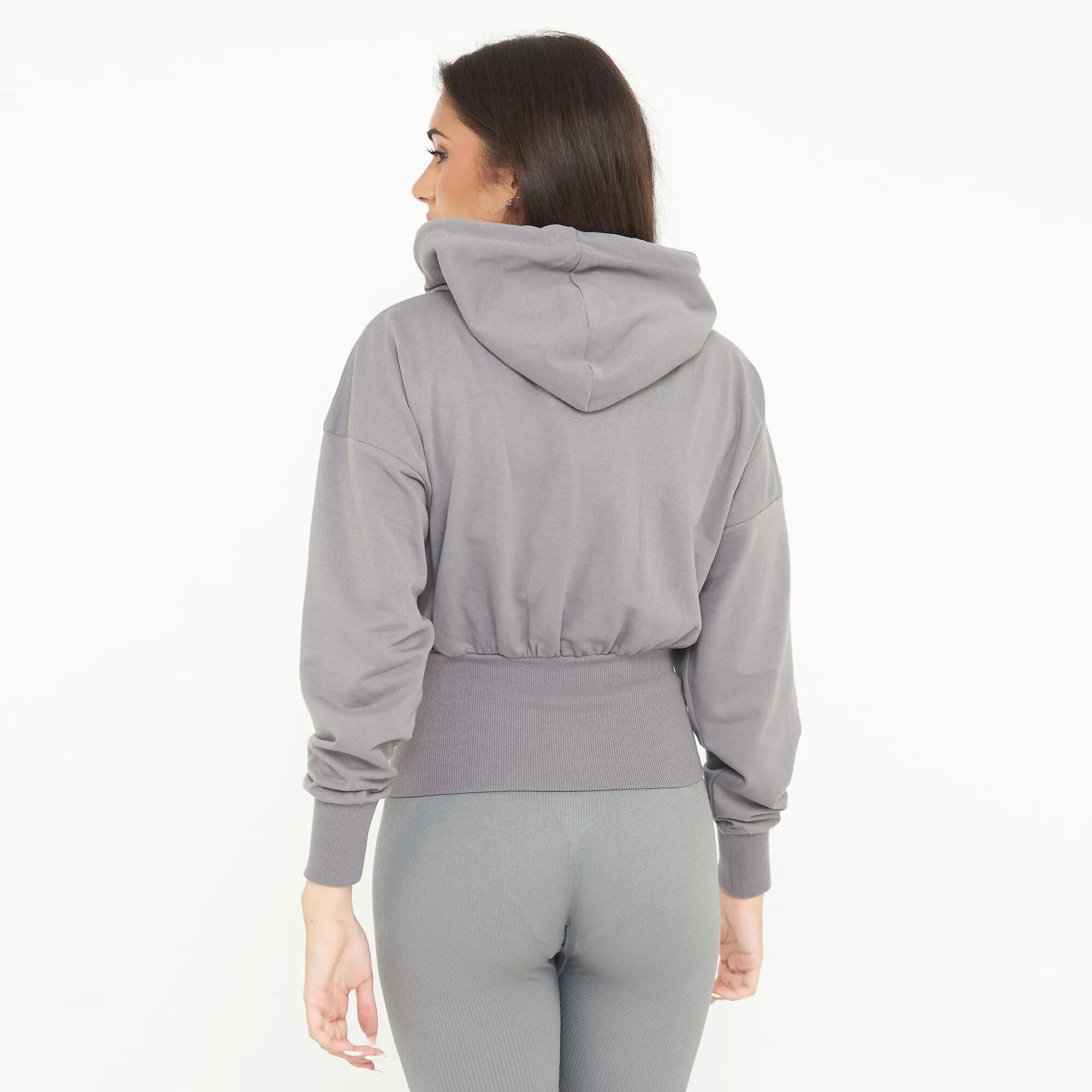 Ensemble sweat et legging femme Trixy + Levery Gris foncé / Bleu marine 4/8