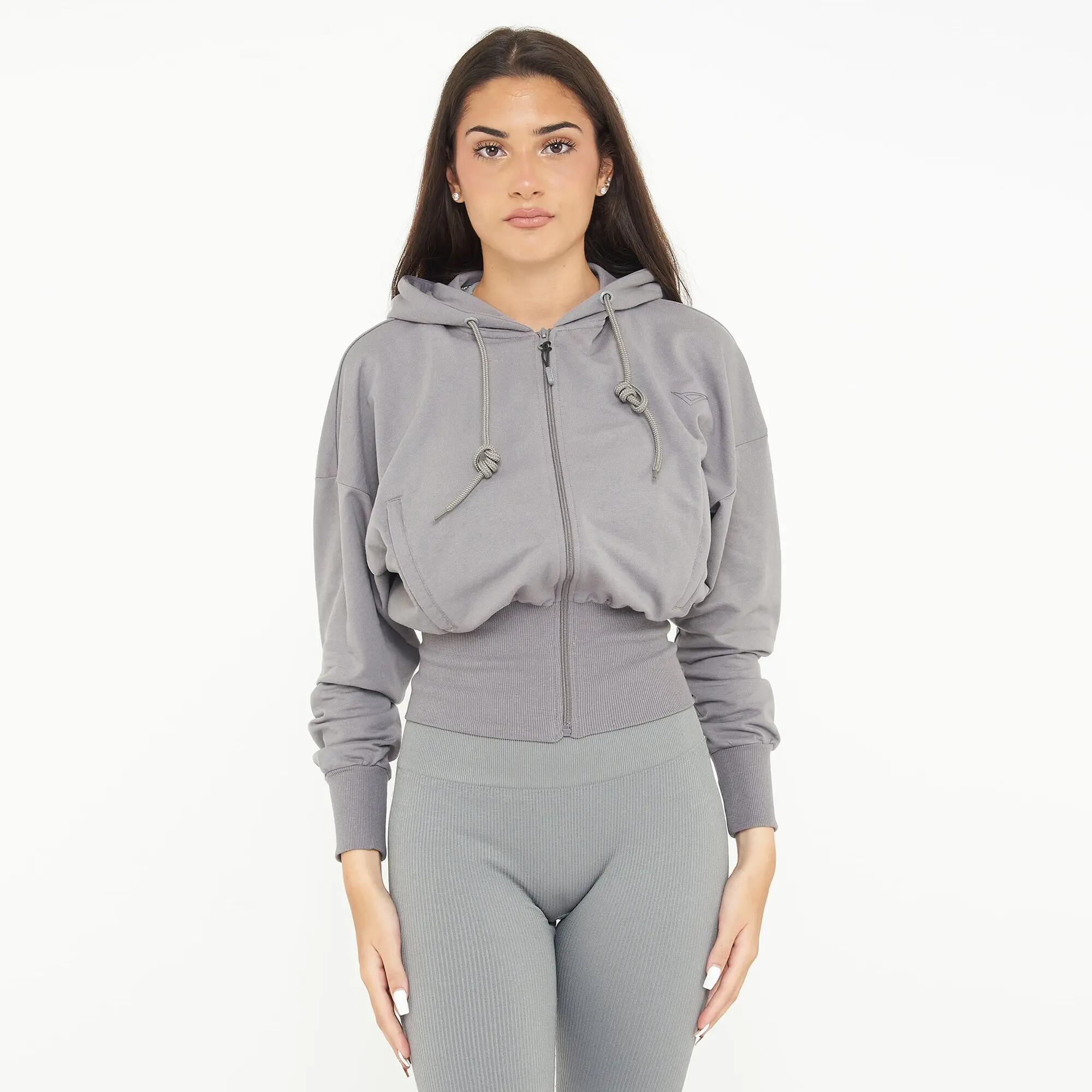 Ensemble sweat et legging femme Trixy + Levery Gris foncé / Bleu marine 2/8
