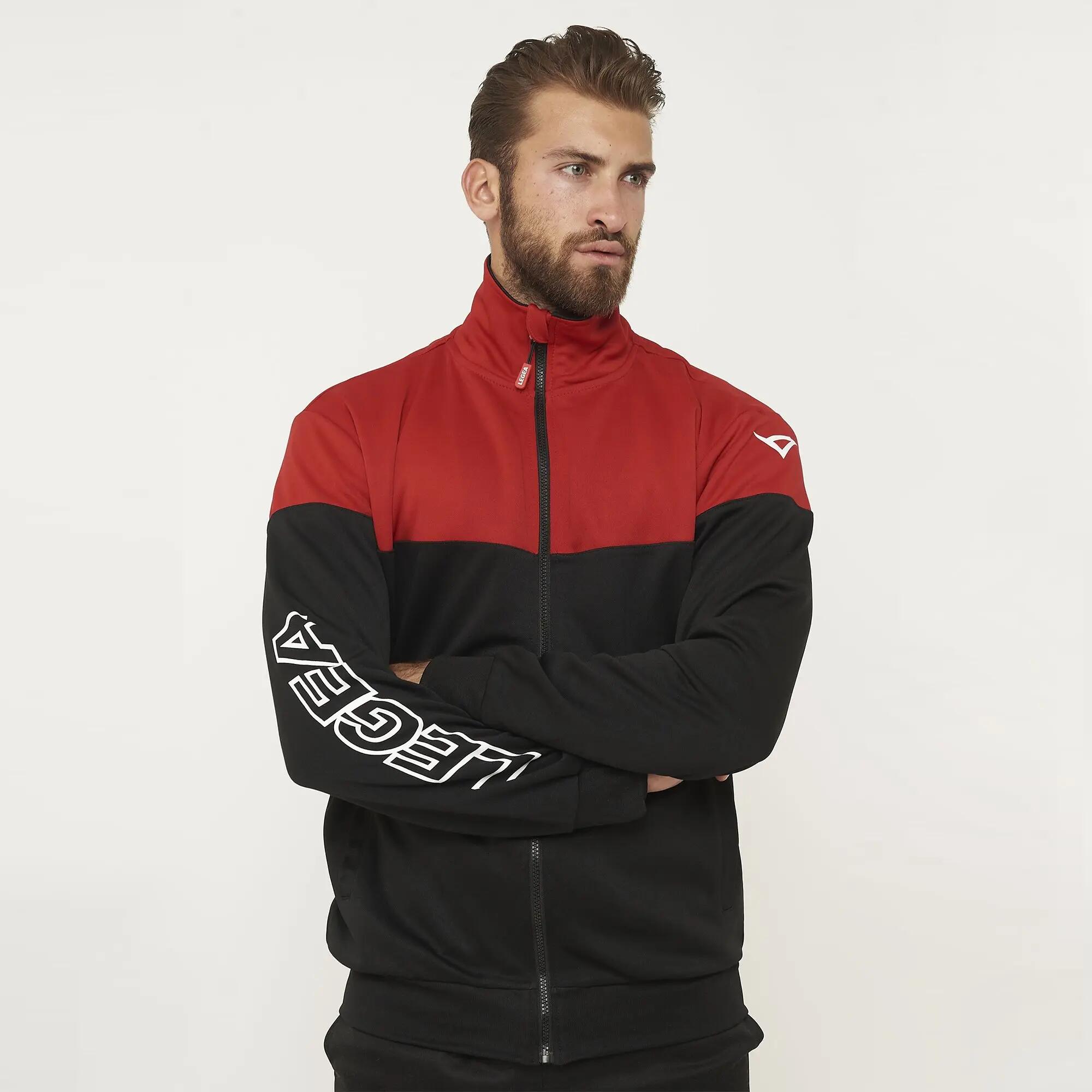 Tuta sportiva unisex Ontario + Tokyo Nero / Amaranto 2/8