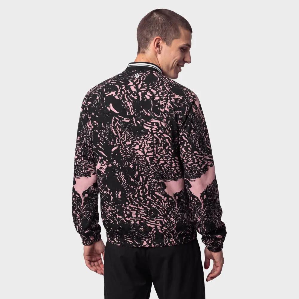 Men Padel ’s lightweight bomber jacket Advantage Ripple Black 6/8