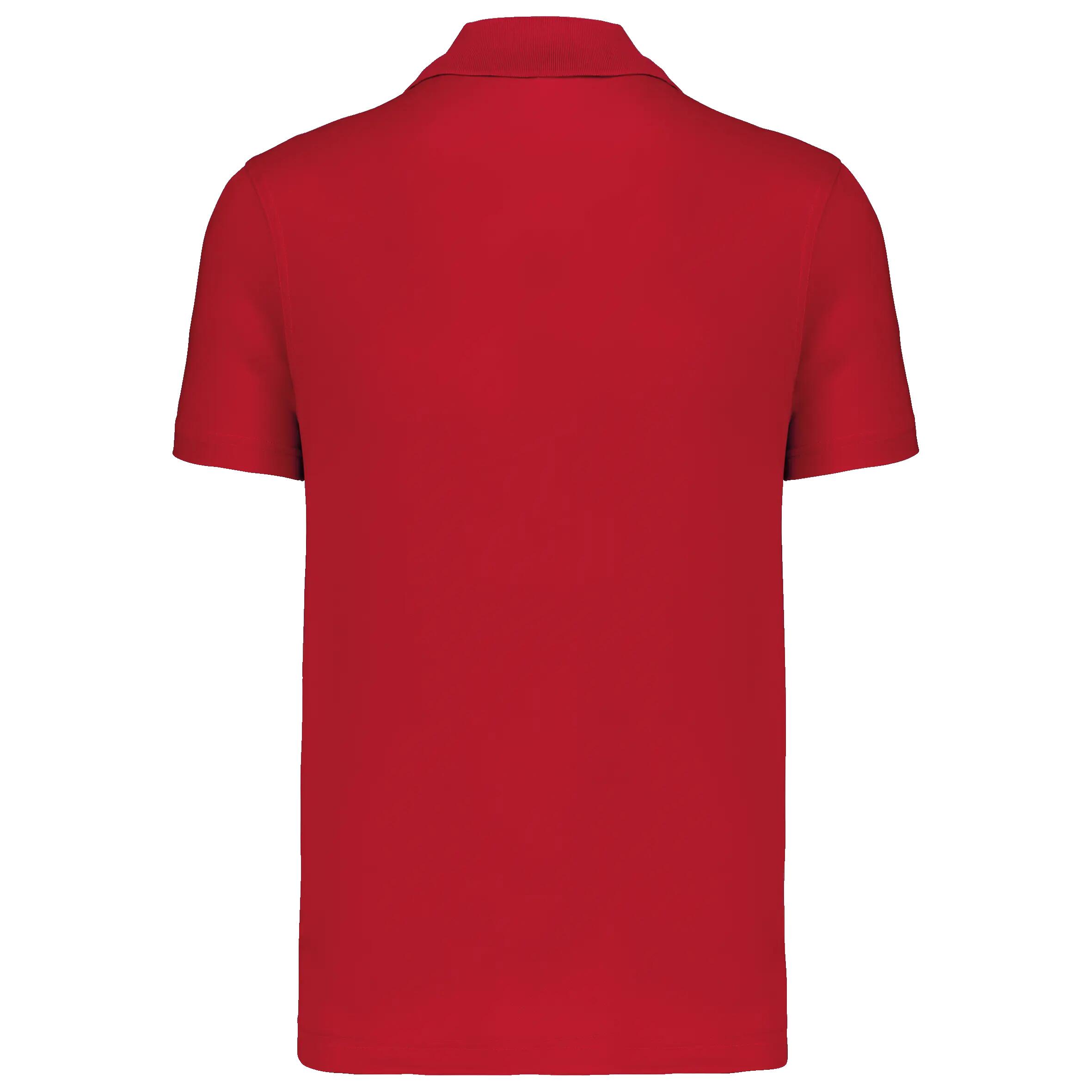 Polo manches courtes homme - Sporty Red - L 3/3