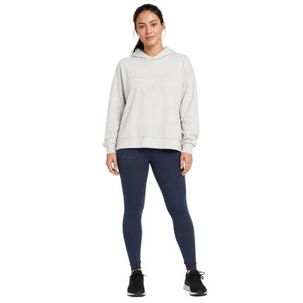 Ensemble sweat et legging femme F Loosy + Mavery Gris clair / Bleu marine