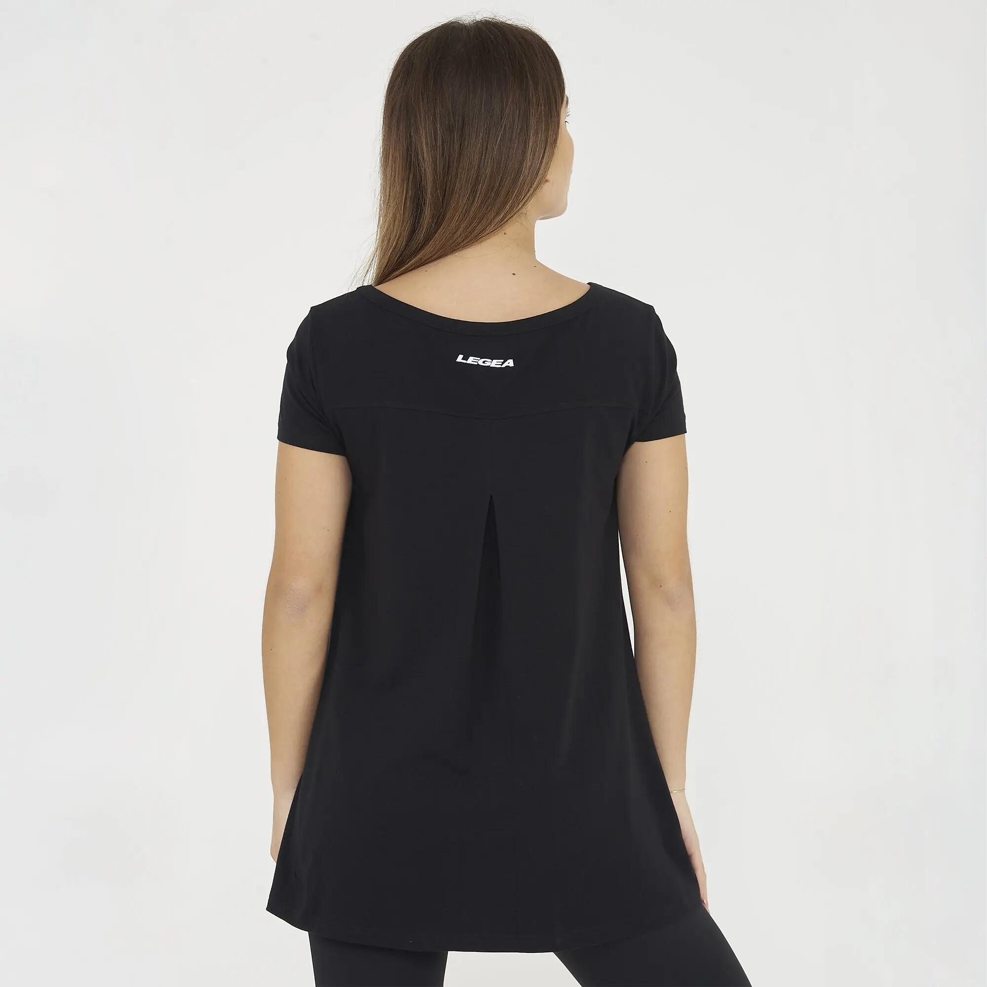Completo t-shirt e leggings donna Europa + Vexen Nero / Amarena 4/8