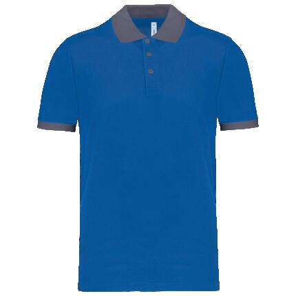 Polo piqué performance homme - Black - XS