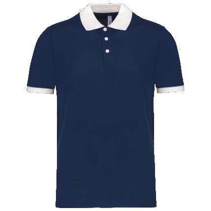 Polo piqué performance homme - Black - XS