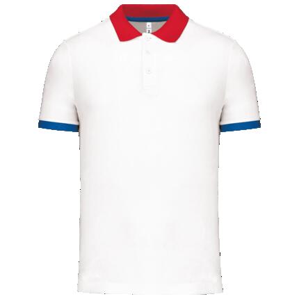 Polo piqué performance homme - Black - XS