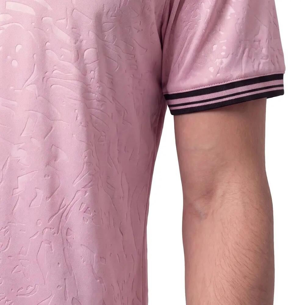 Polo de padel manches courtes homme Acapulco Pink Rose 4/8