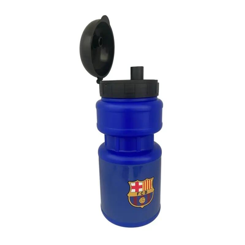 Gourde pour vélo enfant FC Barcelone avec porte-bidon 300 ml 3/4