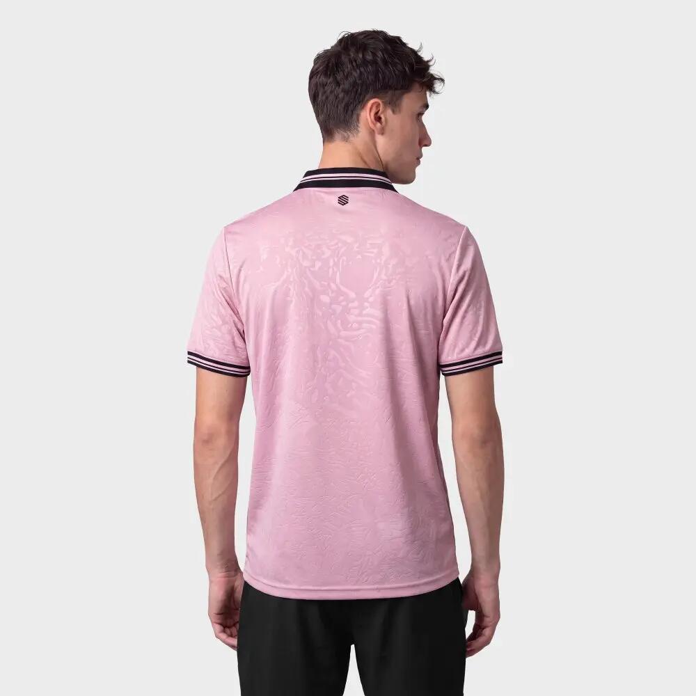 Polo de padel manches courtes homme Acapulco Pink Rose 6/8