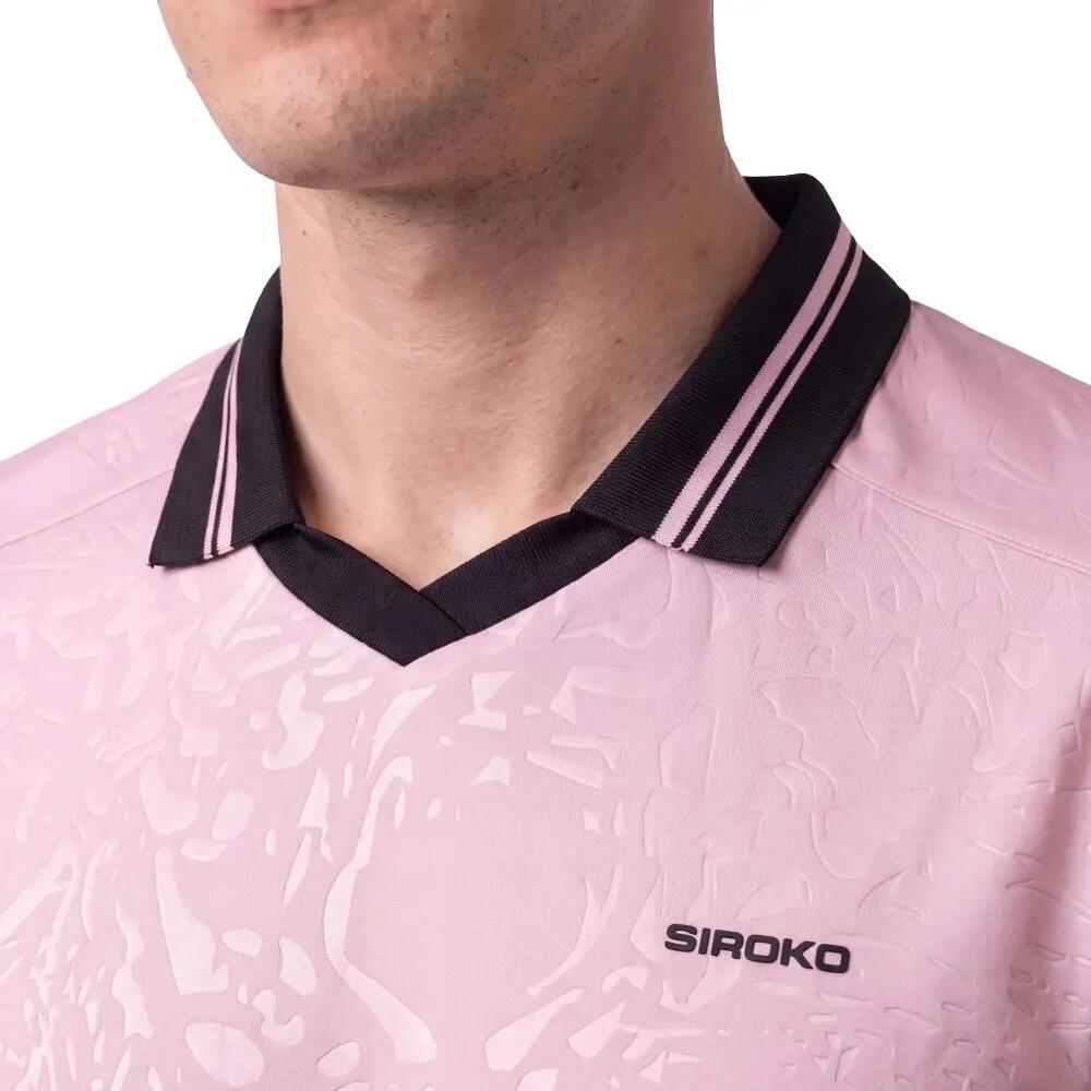 Polo de padel manches courtes homme Acapulco Pink Rose 5/8