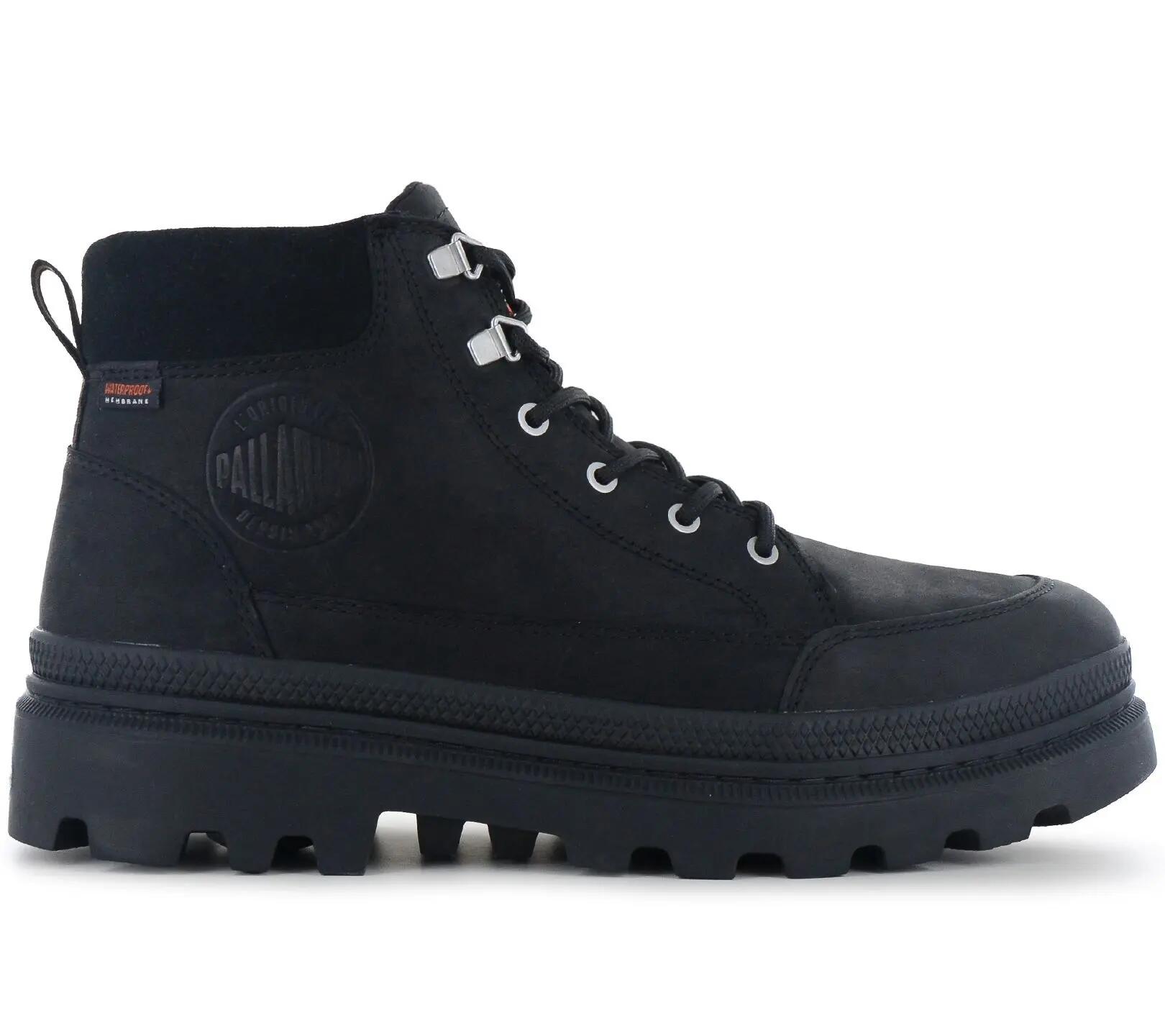 Men - Palladium Troopercuff Wp+ - 09545-008-M - Black 1/6