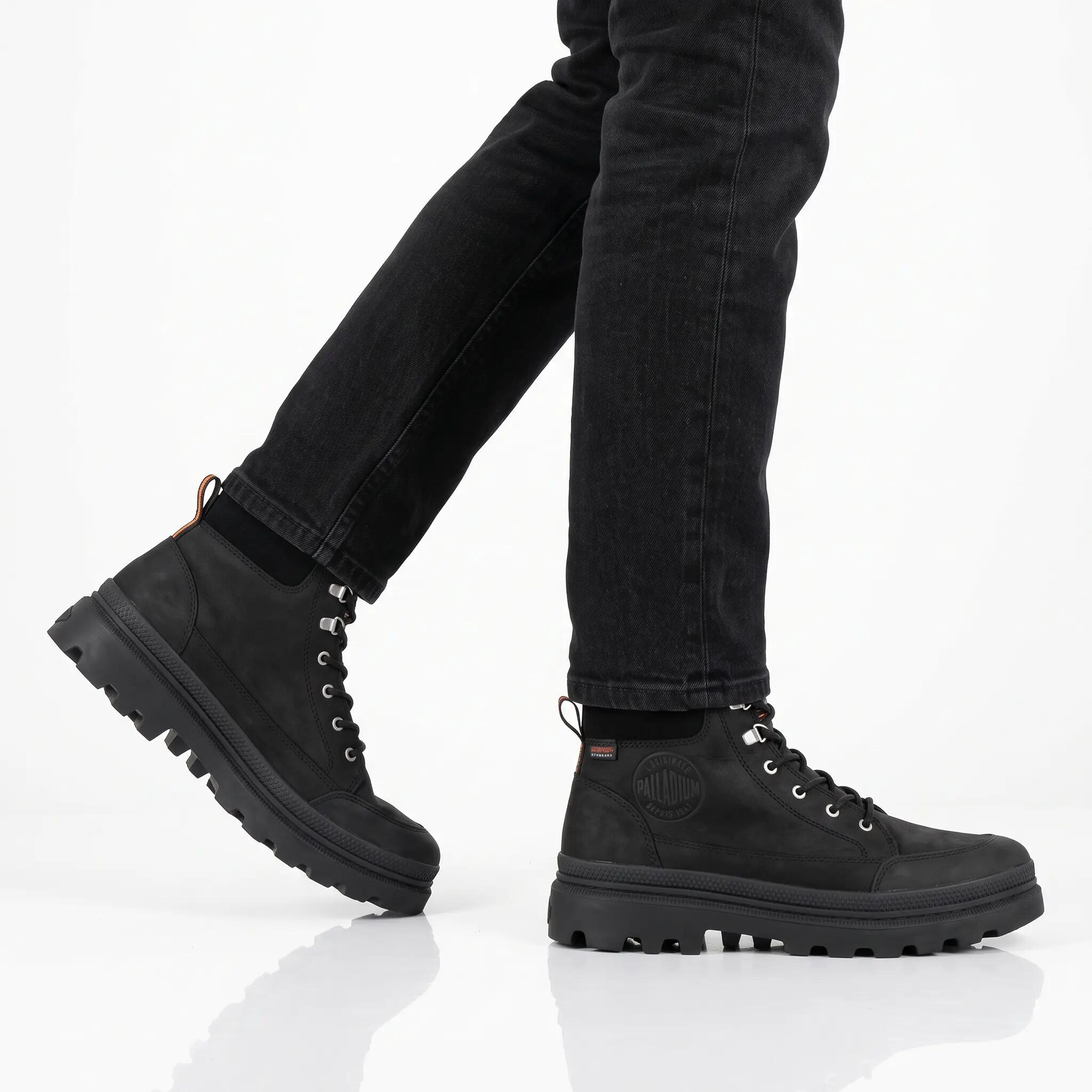 Men - Palladium Troopercuff Wp+ - 09545-008-M - Black 5/6