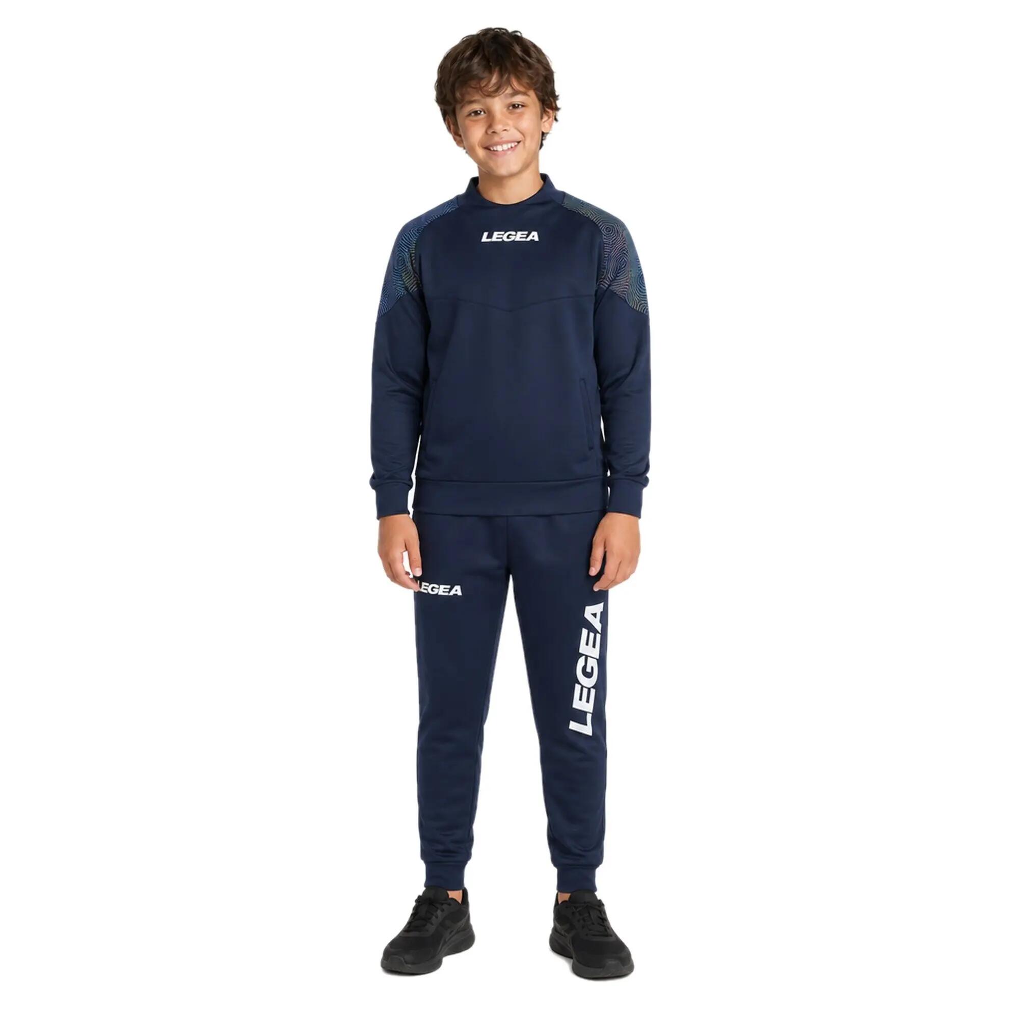 Trainingspak kinderen Petra + Tokyo Marineblauw 1/8