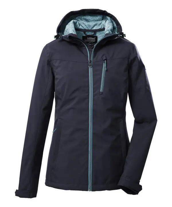 Killtec KOS 89 Softshelljas Dames - Donkerblauw 2/2