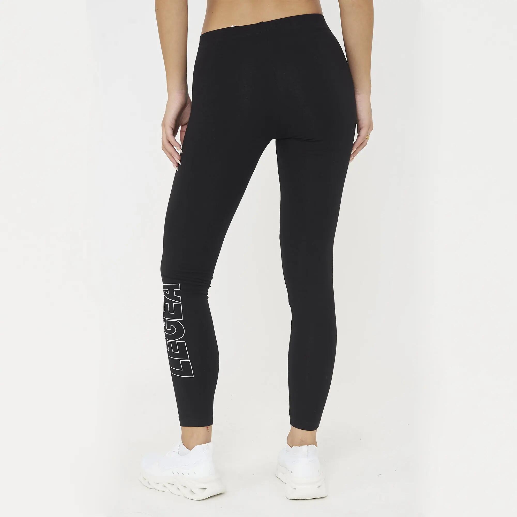 Completo t-shirt e leggings donna Cillene + Levery Corallo / Nero 5/8