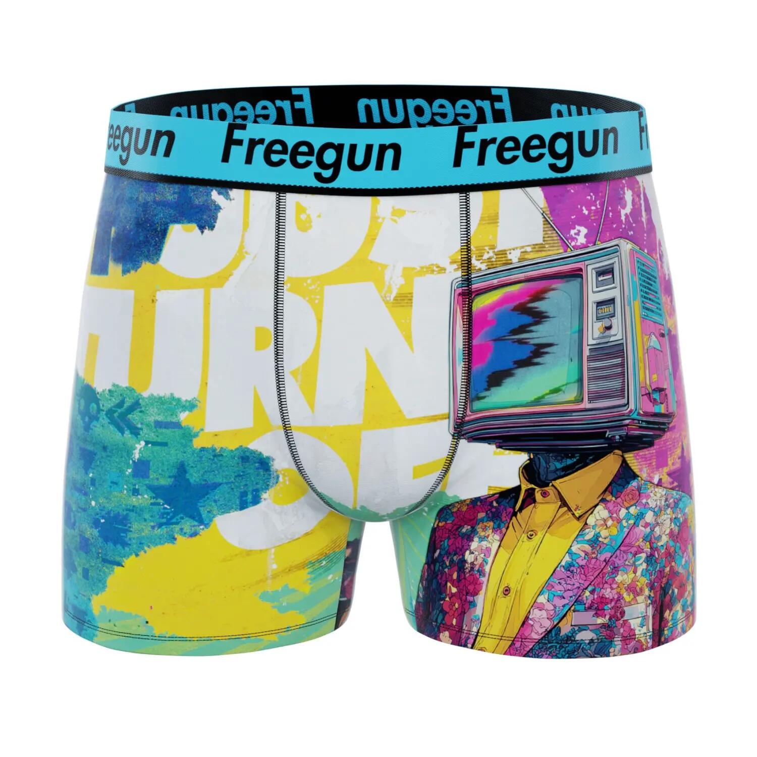 Lot de 3 boxers junior collection Pop Art 4/5
