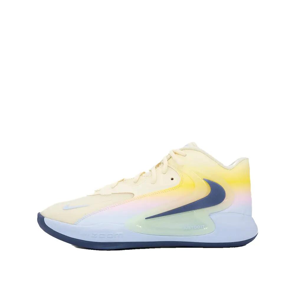 Buty do siatkówki Nike Hyperset 2 Żółte/Niebieskie/Różowe 3/4