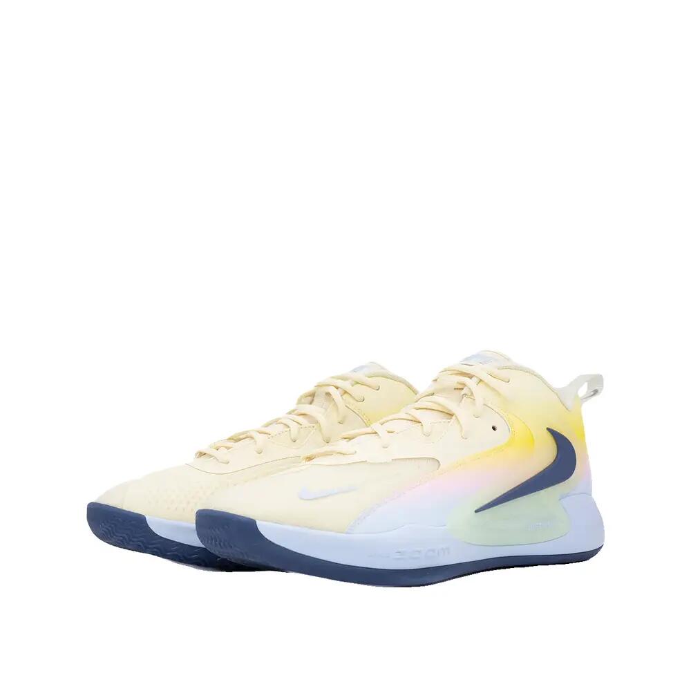Buty do siatkówki Nike Hyperset 2 Żółte/Niebieskie/Różowe 2/4