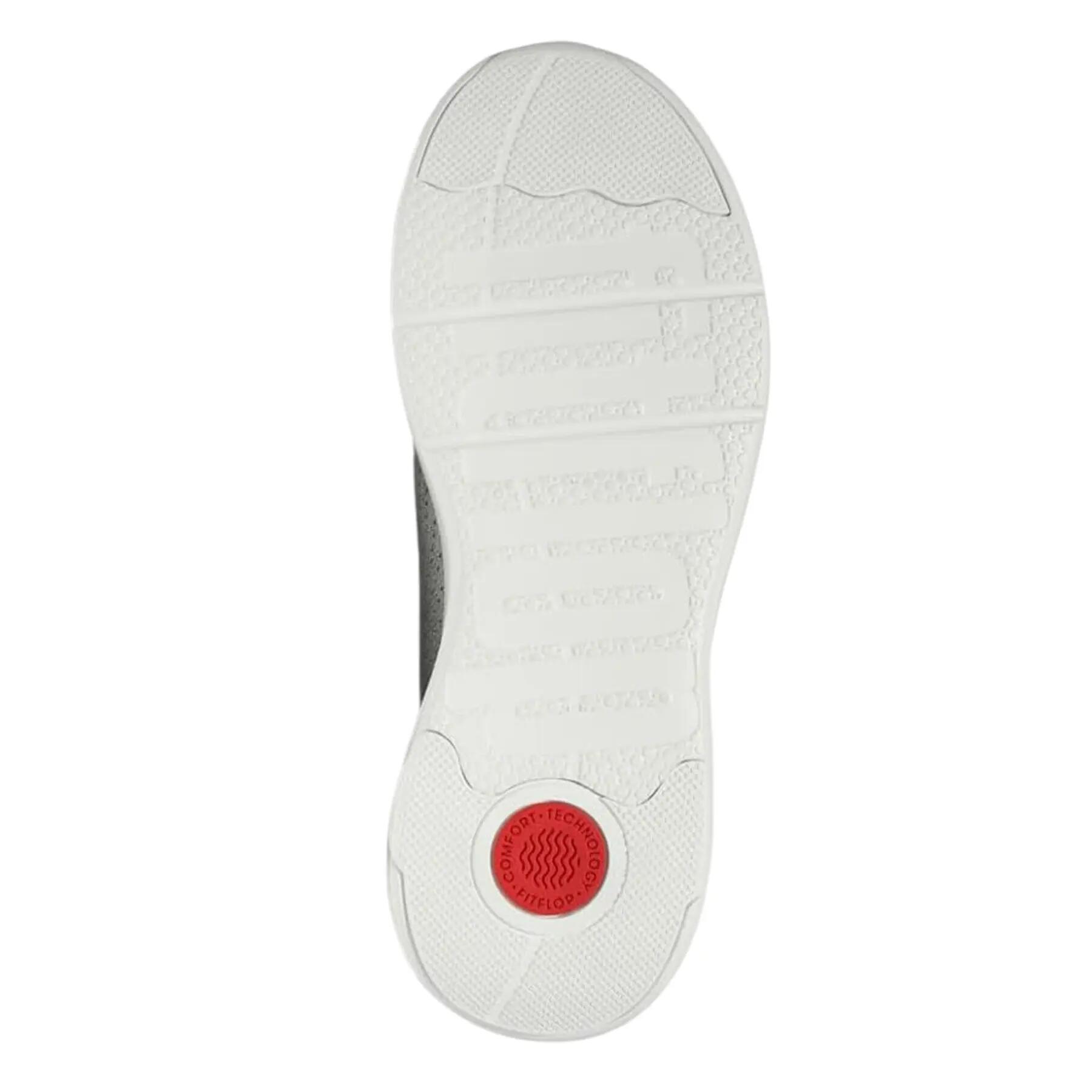 Baskets SUPERQ Femme (Gris / Gris Argent) 4/5