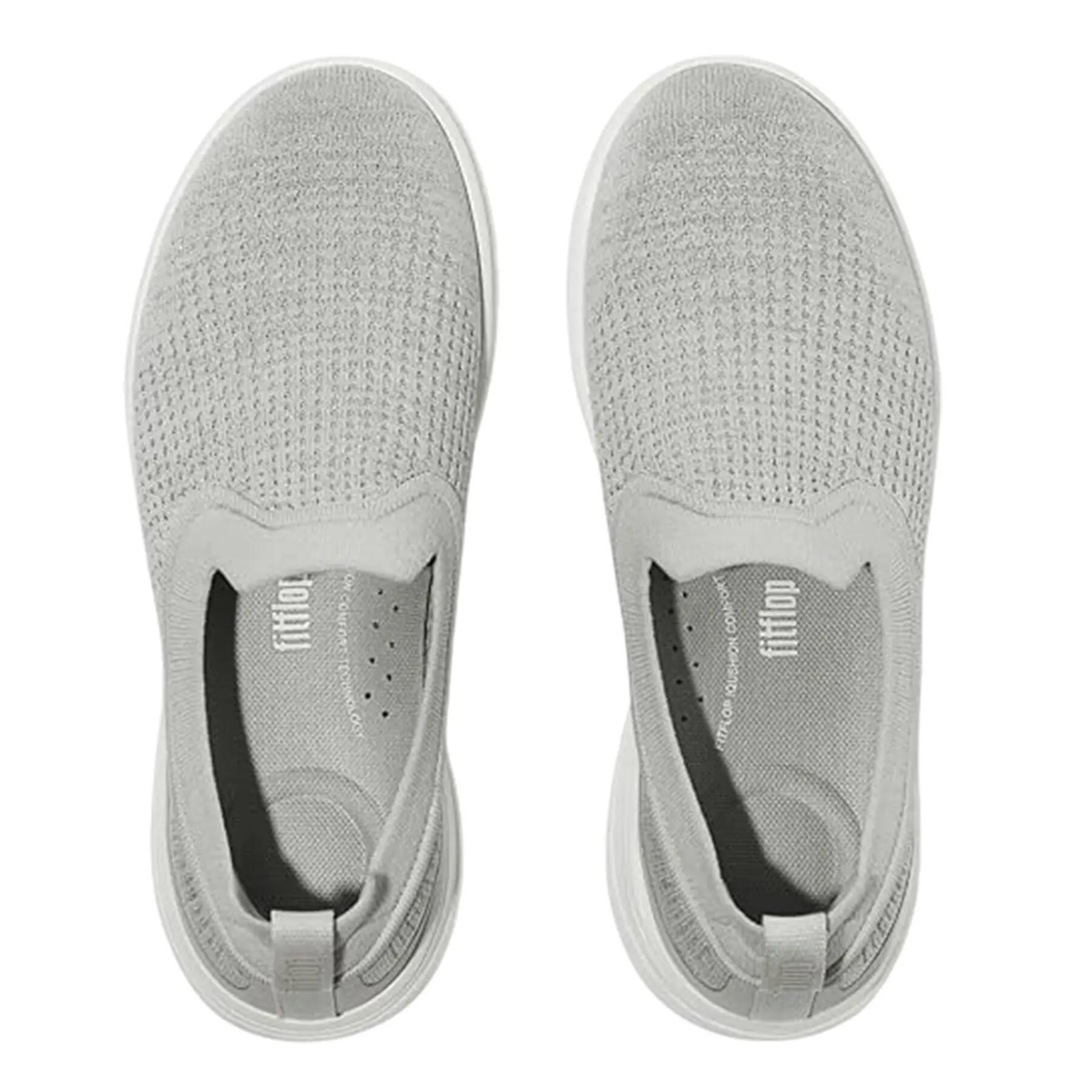 Baskets SUPERQ Femme (Gris / Gris Argent) 3/5