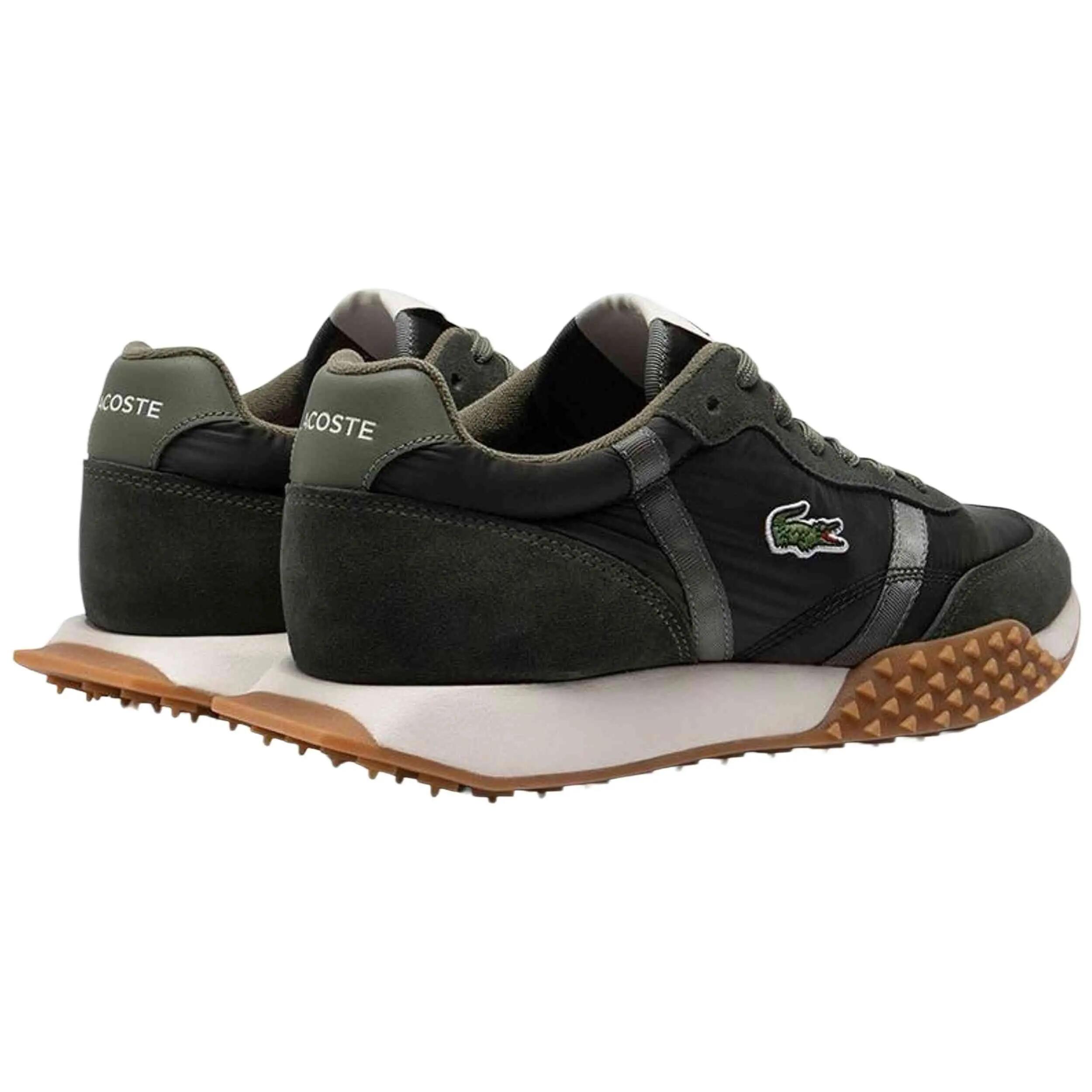 Baskets Lacoste modèle L-Spin Evo "Verde Oscuro" pour homme 2/5