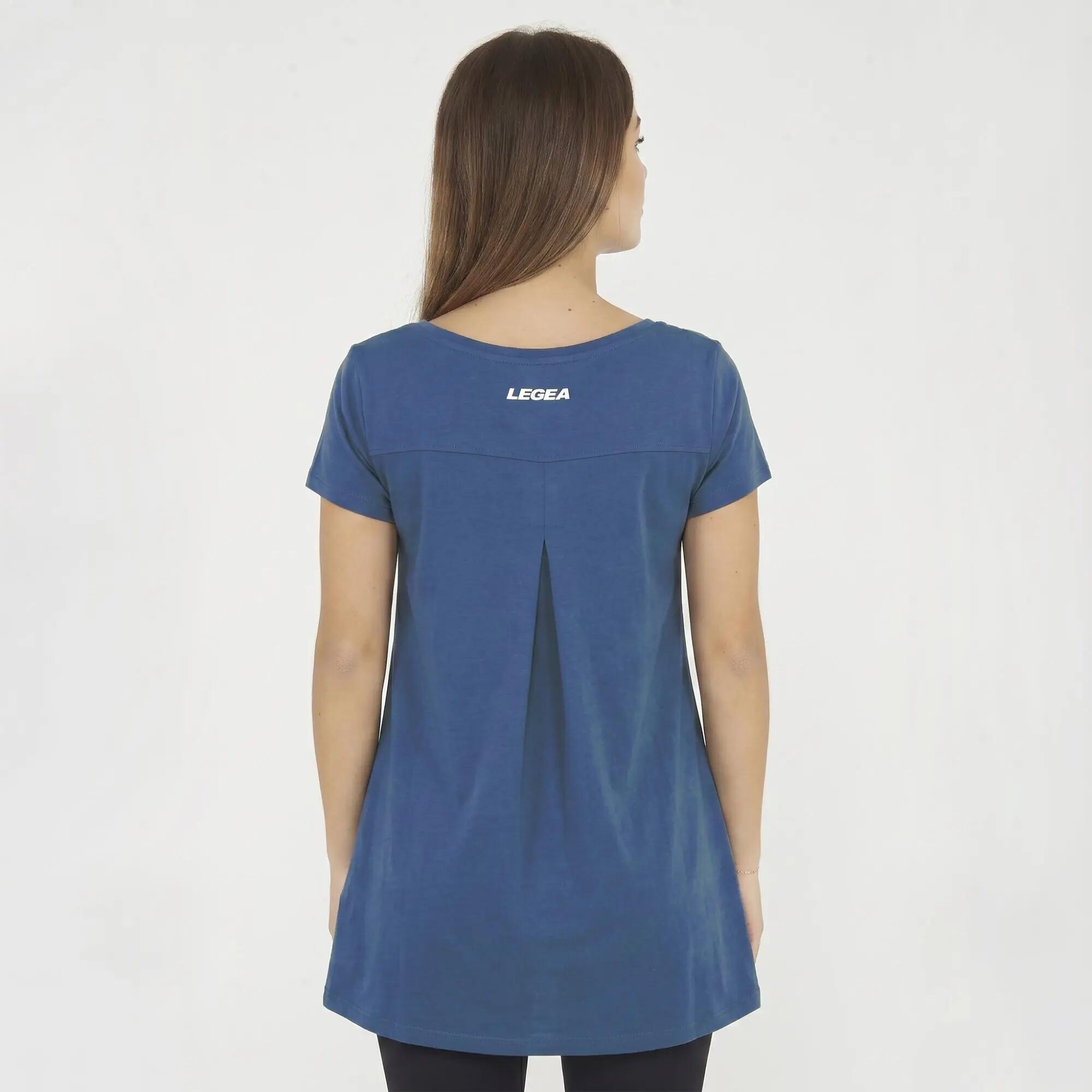 Women's T-shirt and leggings set Europa + Mavery Light blue / Navy 4/8