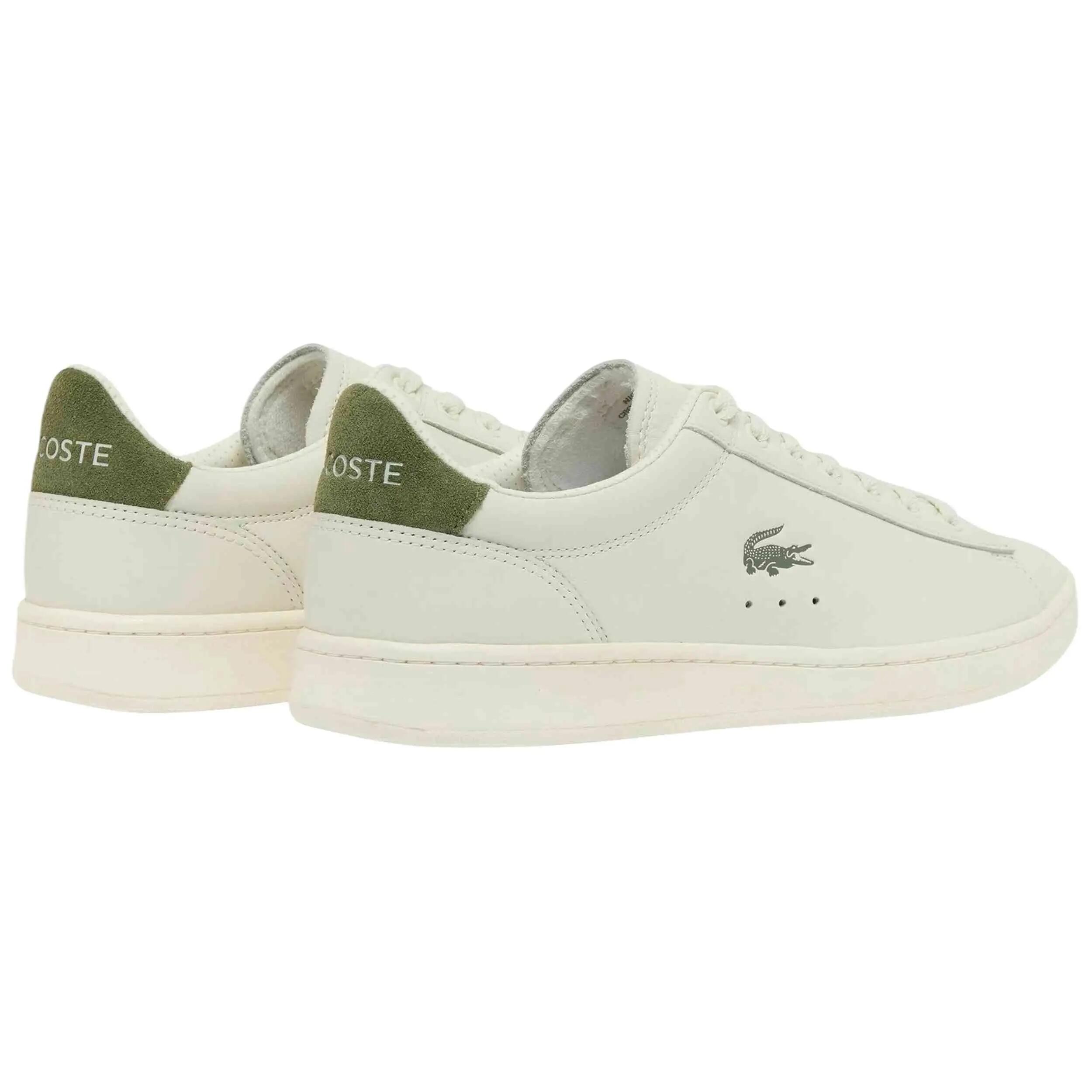Zapatillas Lacoste modelo Carnaby Set "Off White / Khaki" para hombre 3/5