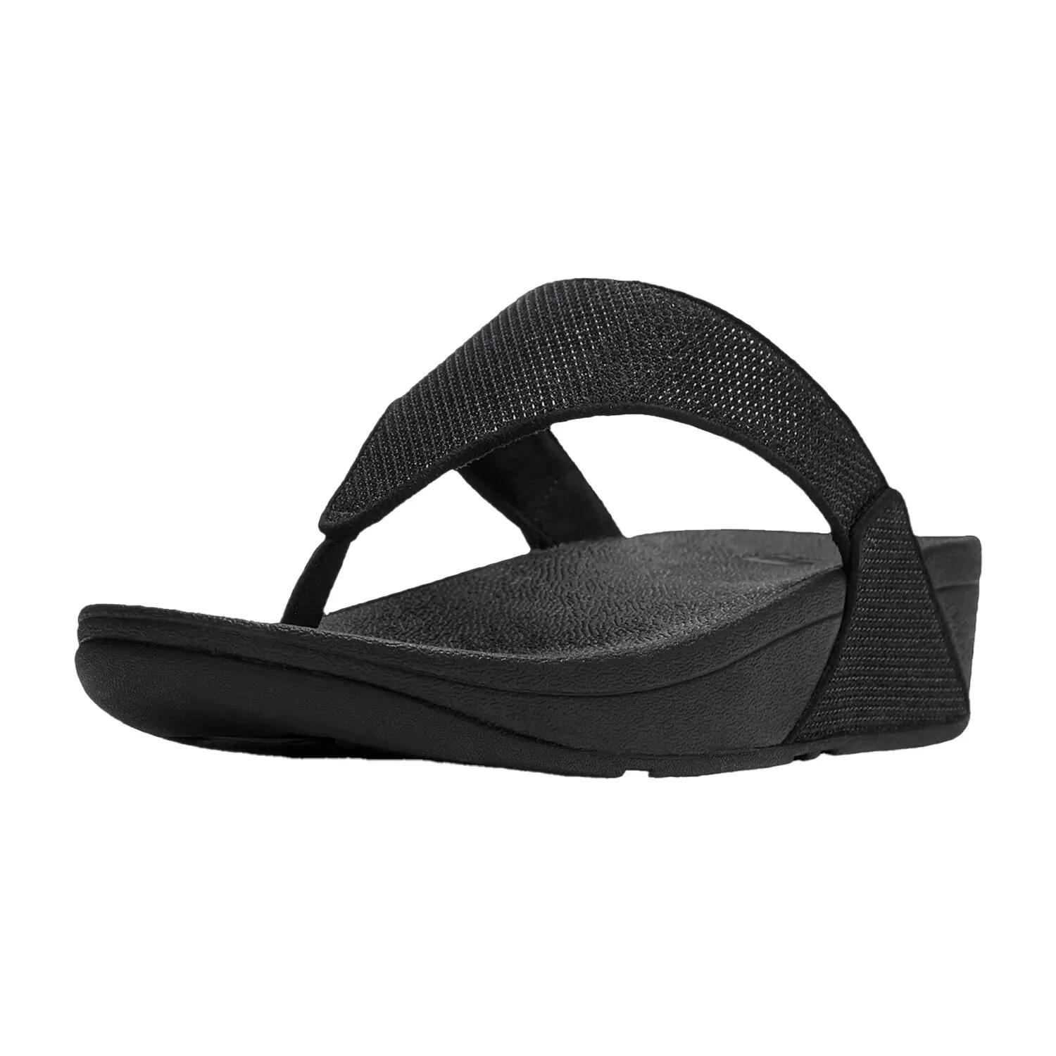 Sandales LULU SHIMMERGLITZ Femme (Noir) 5/5