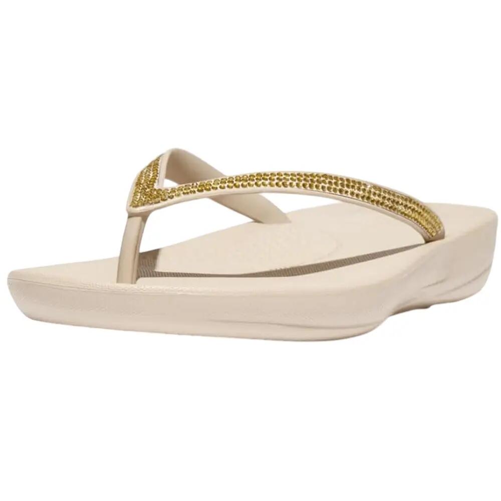 Sparkle TPU iQushionsandalen voor dames (Steen Beige) 5/6