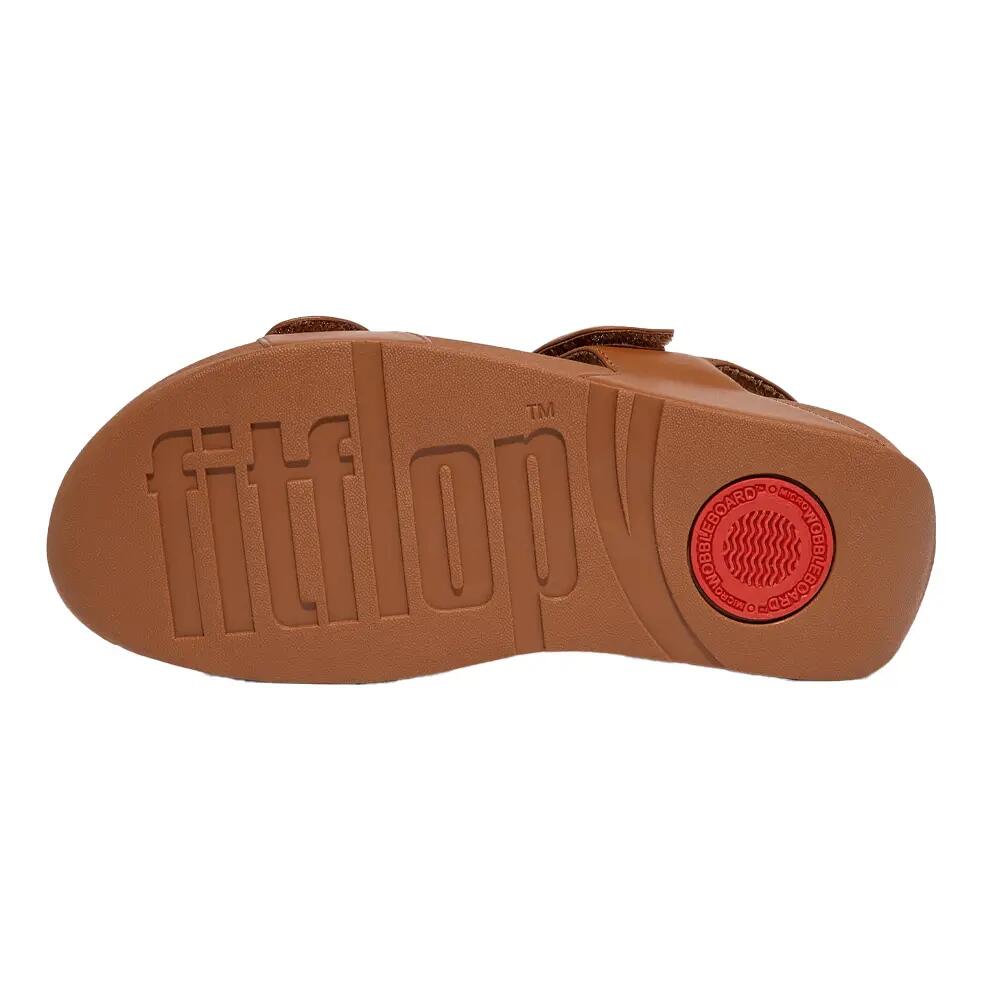 Sandales LULU Femme (Marron Clair) 4/5