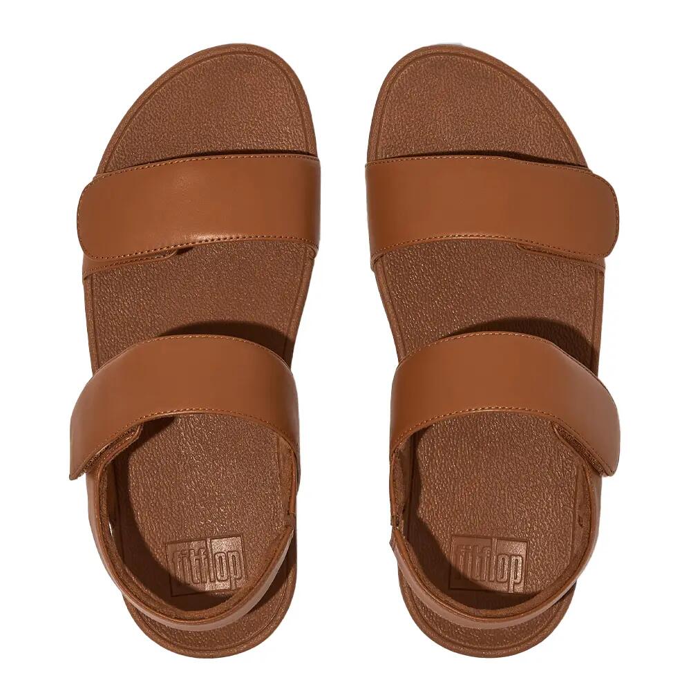 Sandales LULU Femme (Marron Clair) 3/5