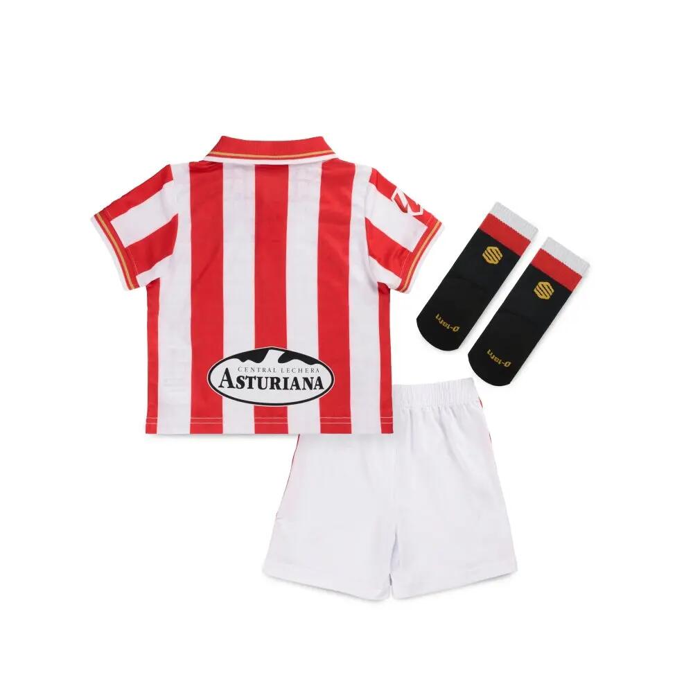 Oficjalny domowy zestaw Real Sporting de Gijón dla niemowląt Siroko RSG Baby Kit 3/7