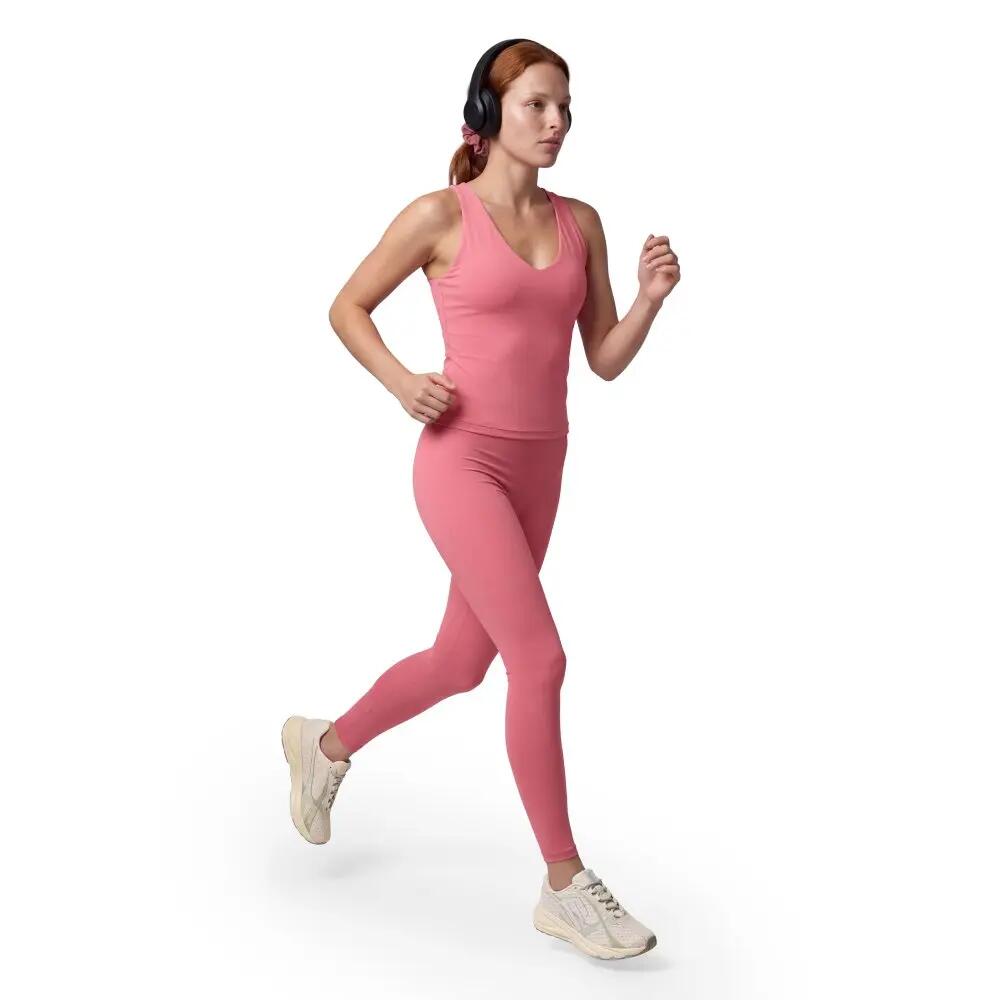 Tank top deportivo mujer Giselle-W Berry Burdeos 3/7