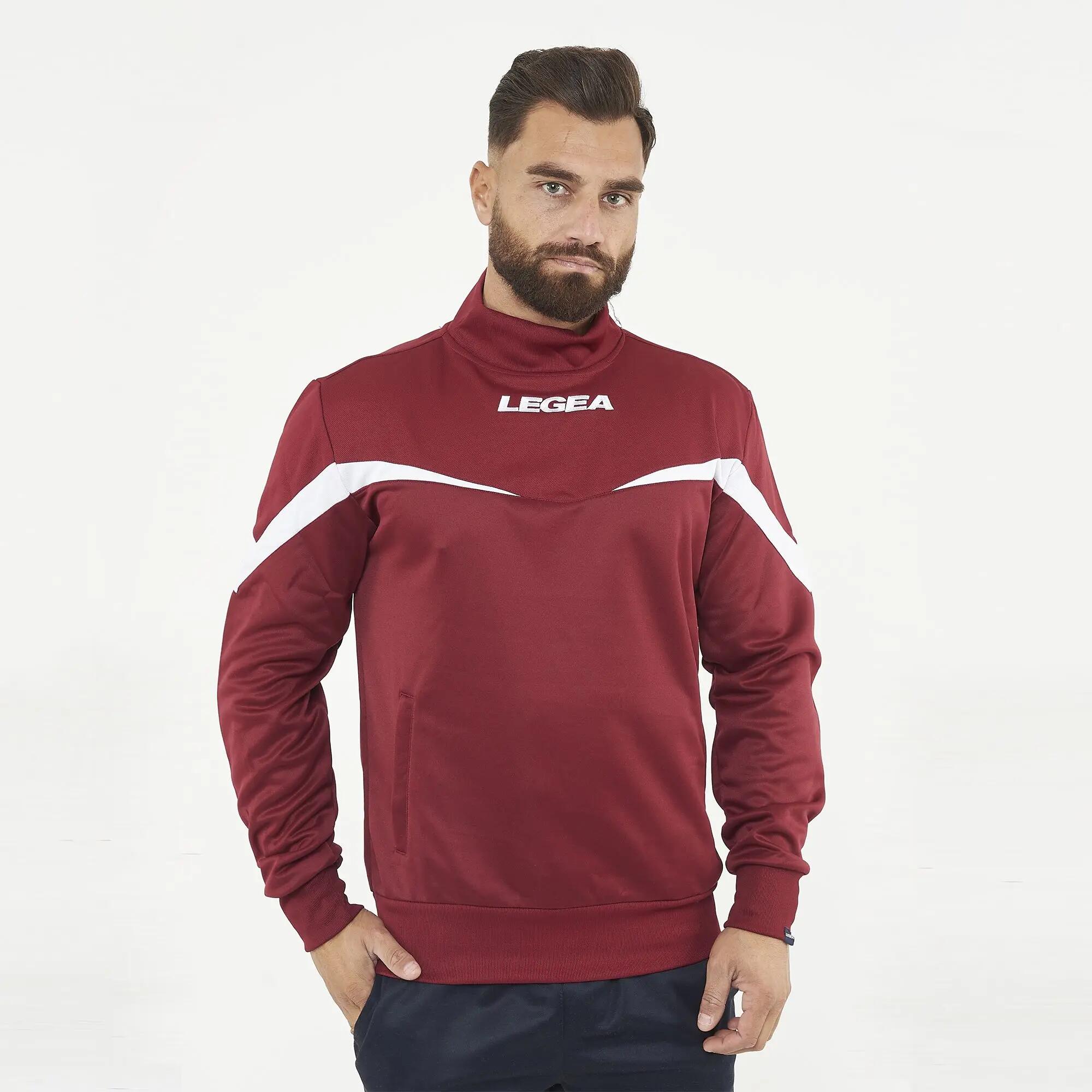 Tuta sportiva unisex Calcutta + Tokyo Granata / Bianco / Nero 2/8