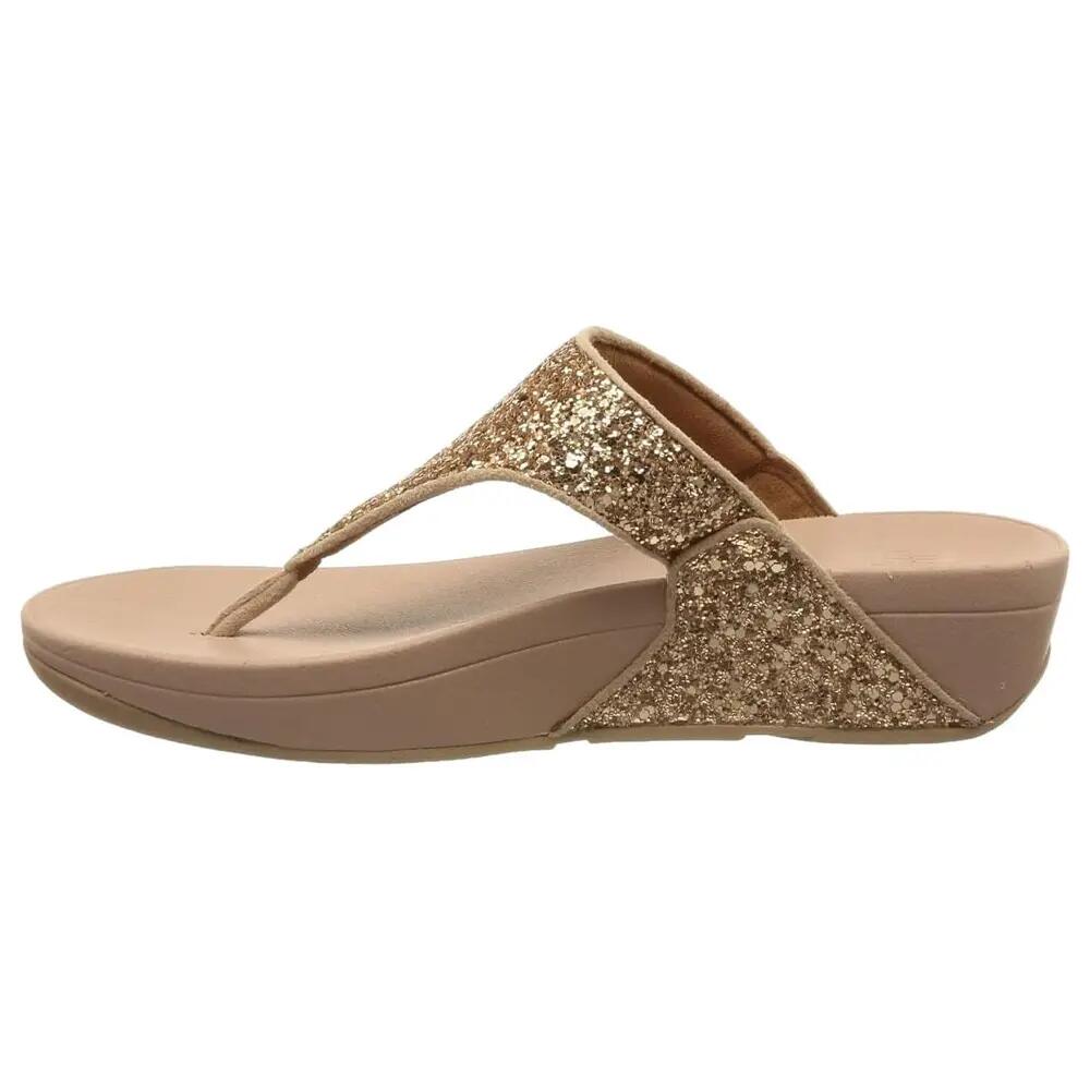 Sandales Motif/style Paillettes LULU Femme (Rose Doré) 2/5