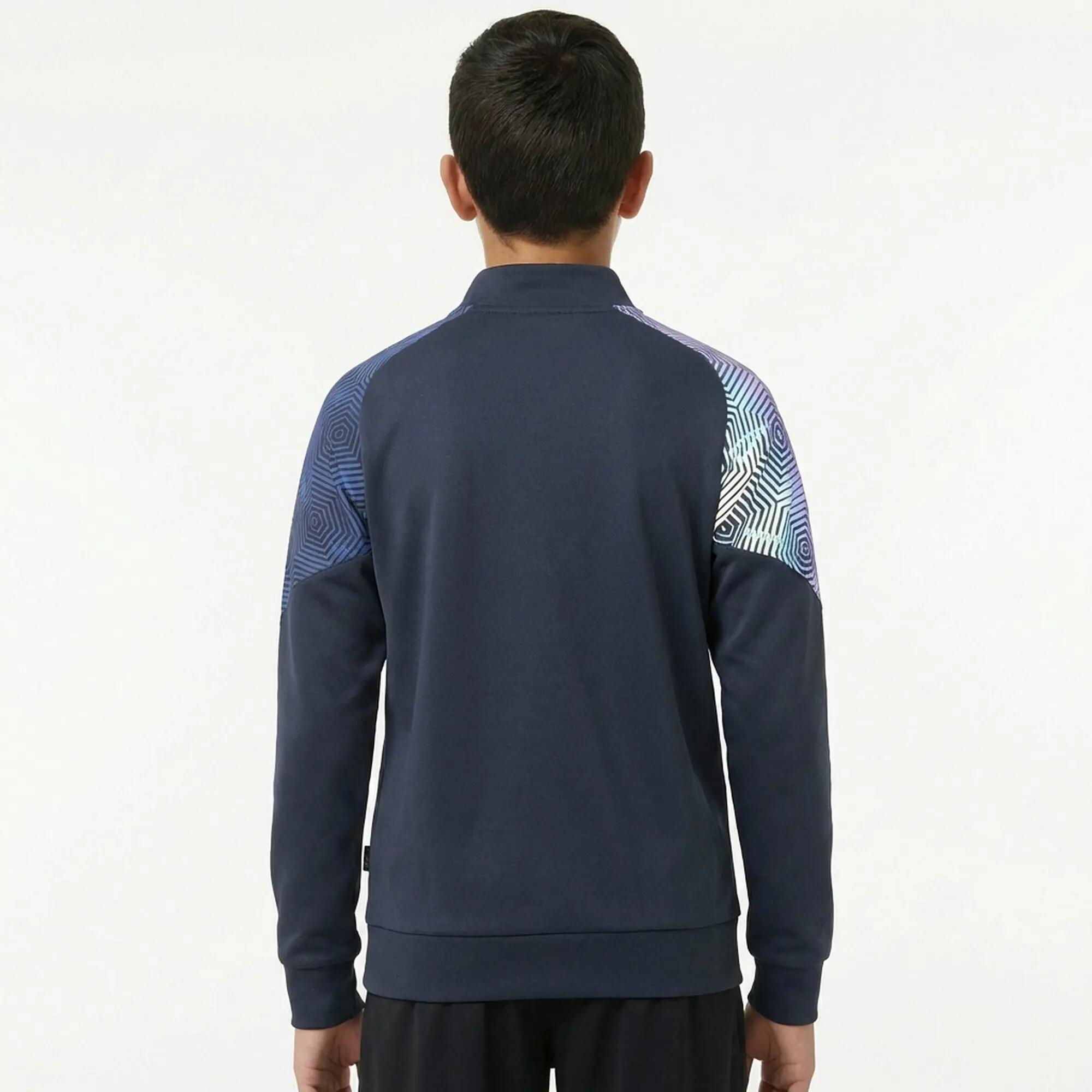 Fato de treino criança Petra + Tokyo Cinzento escuro / Turquesa / Azul marinho 4/8