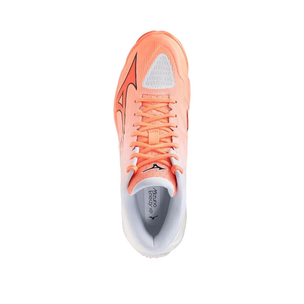 Volley schoenen Mizuno Wave Lightning Elite Mid Oranje/Roze 6/6