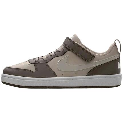 Baskets Nike modèle Court Borough Low "Moon Particle/Cave S pour unisexe enfants