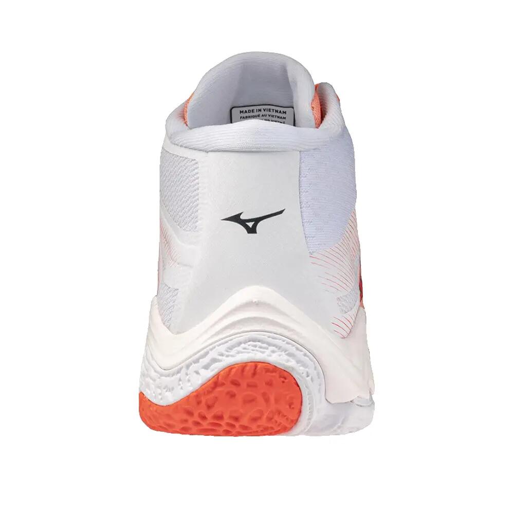 Volley schoenen Mizuno Wave Lightning Elite Mid Oranje/Roze 5/6
