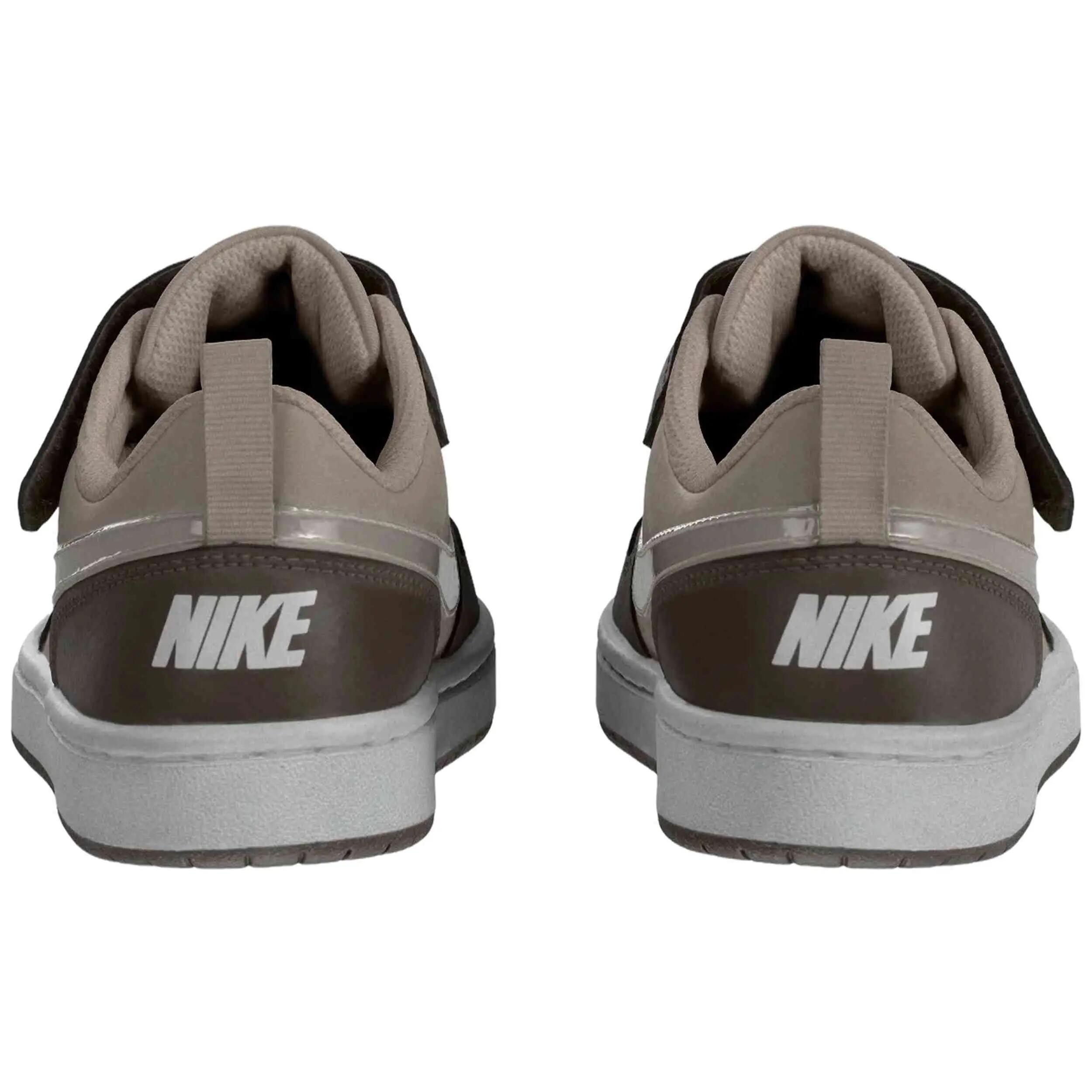 Baskets Nike modèle Court Borough Low "Moon Particle/Cave S pour unisexe enfants 4/4